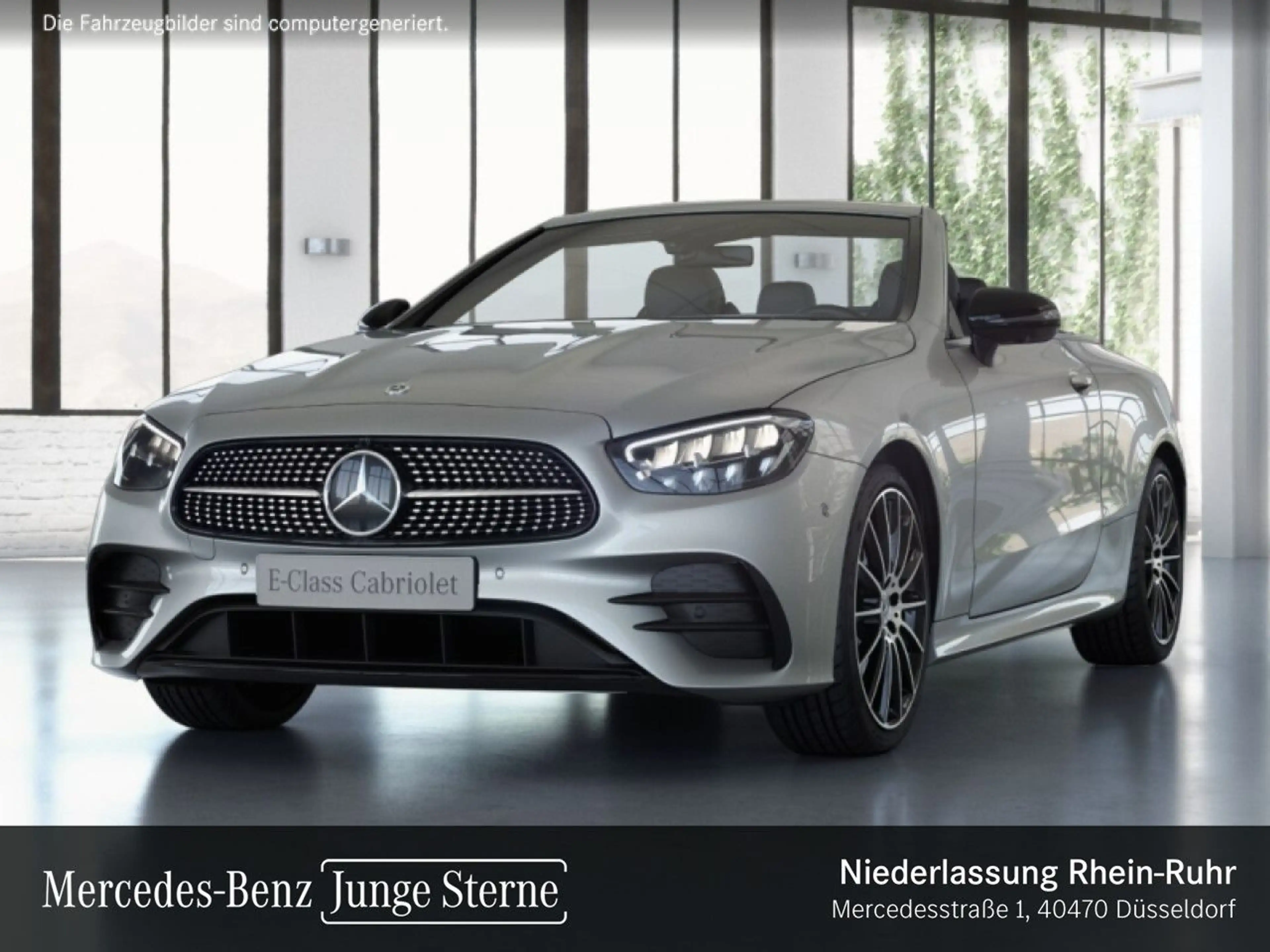 Mercedes-Benz E 200 Cabrio AMG+NIGHT+360+LED+FAHRASS+BURMESTER — photo 2