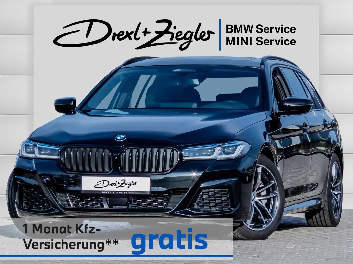 BMW 530 i xDrive Tour M-Sport Laser GSD ACC HUD 360° Zwart - 1