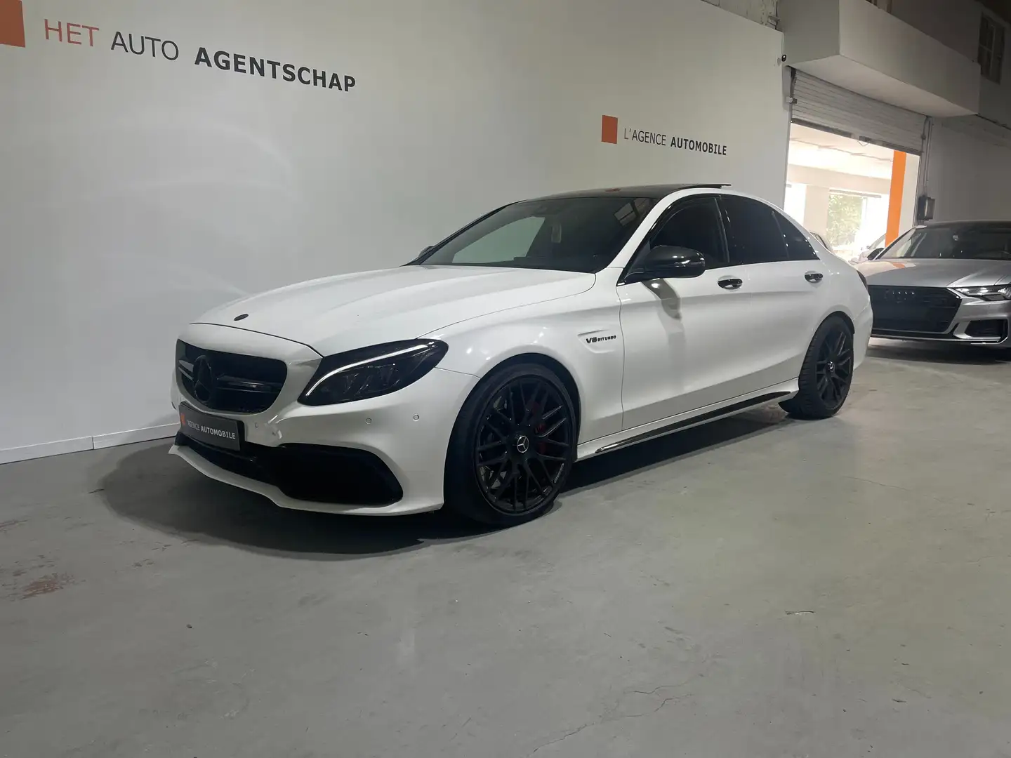 Mercedes-Benz C 63 AMG S SPEEDSHIFT 7G-MCT / 12 MOIS DE GARANTIE Wit - 2