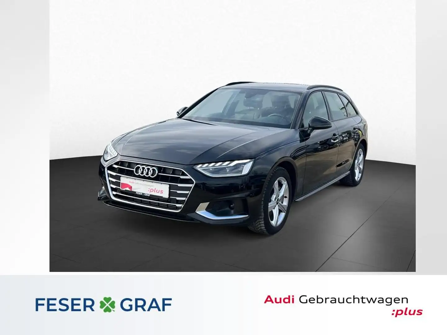 Audi A4 Avant Advanced 40 TFSI S tr. LED KAMERA ACC Schwarz - 1