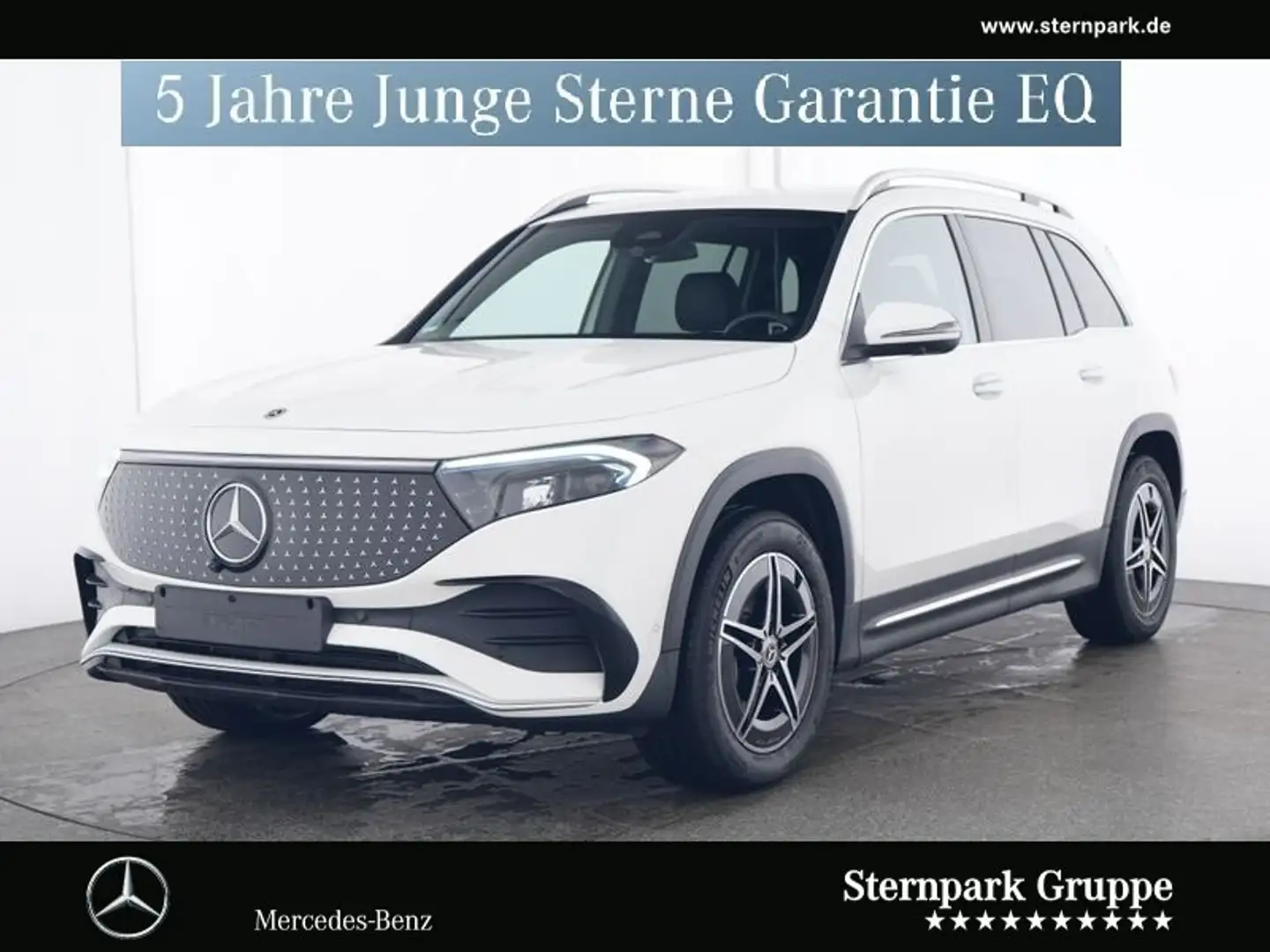 Mercedes-Benz EQB 300 EQB 300 4Matic AMG Distronic,360°HUD,AHK,Burm. Weiß - 1
