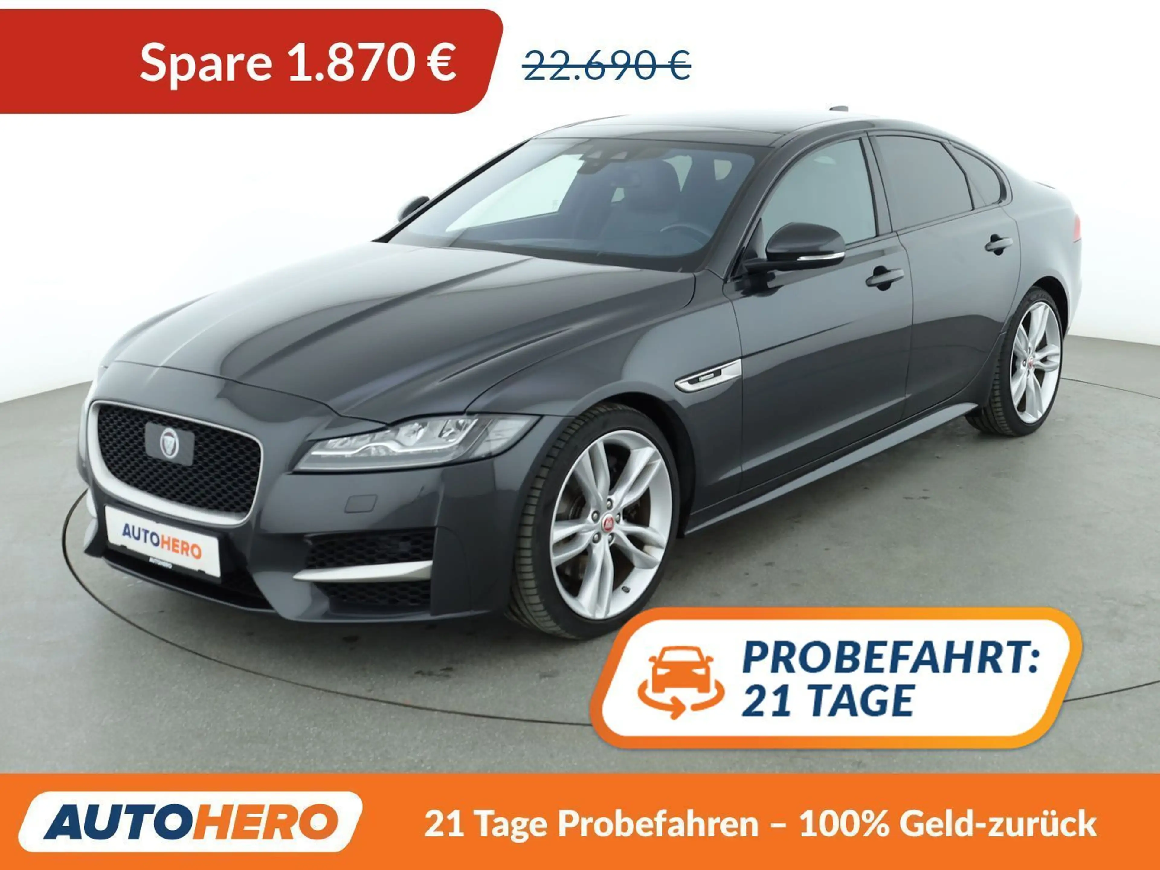 Jaguar XF 30d R-Sport Aut. *NAVI*VC*HUD*ACC*CAM*SHZ*
