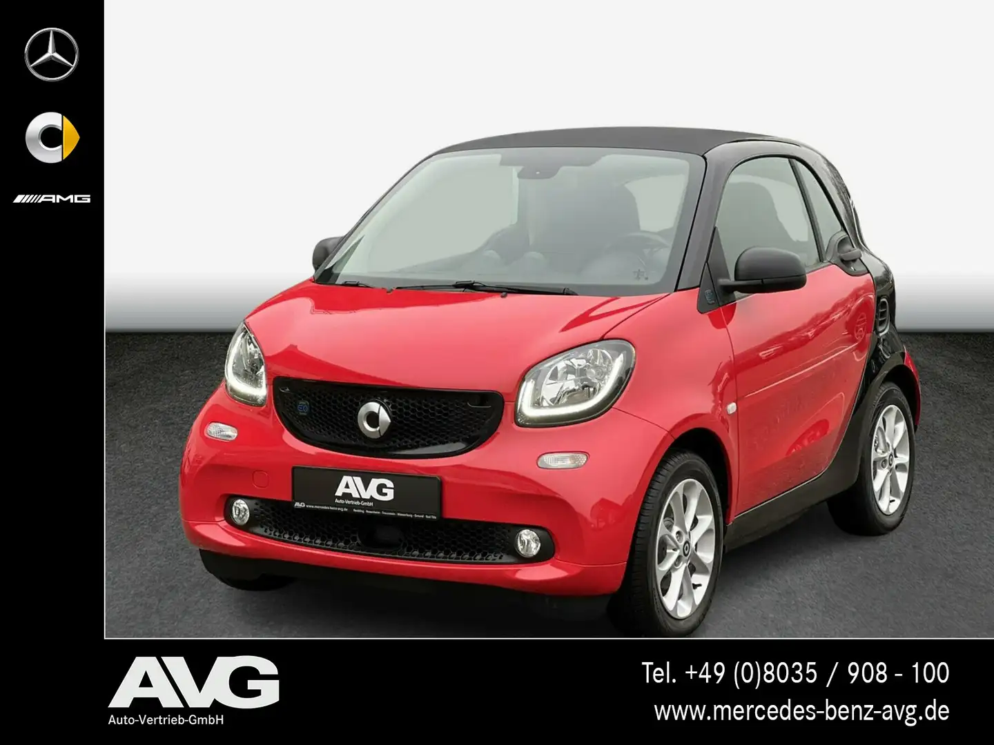 smart forTwo smart EQ fortwo Klima EPS LED Cool & Audio STZH BC Rosso - 1