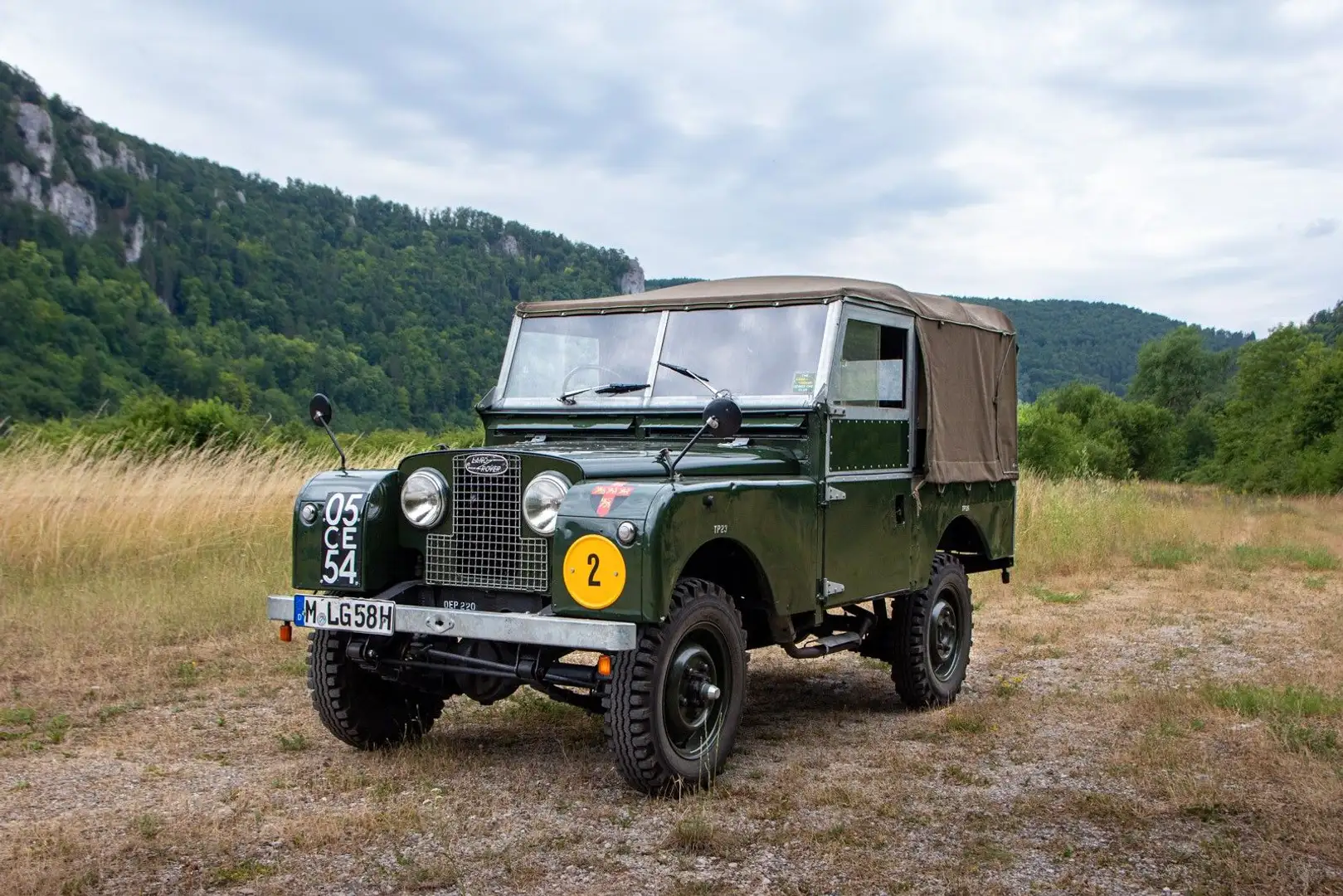 Land Rover Series Vert - 1
