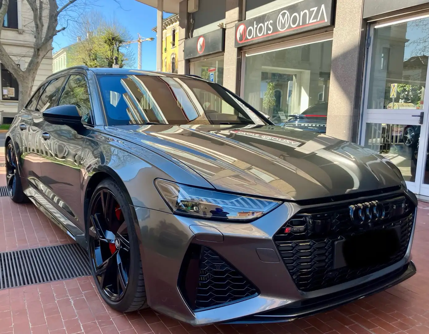 Audi RS6 Avant 4.0 mhev quattro*IVA ESP*TETTO*SERVICE* Gri - 2