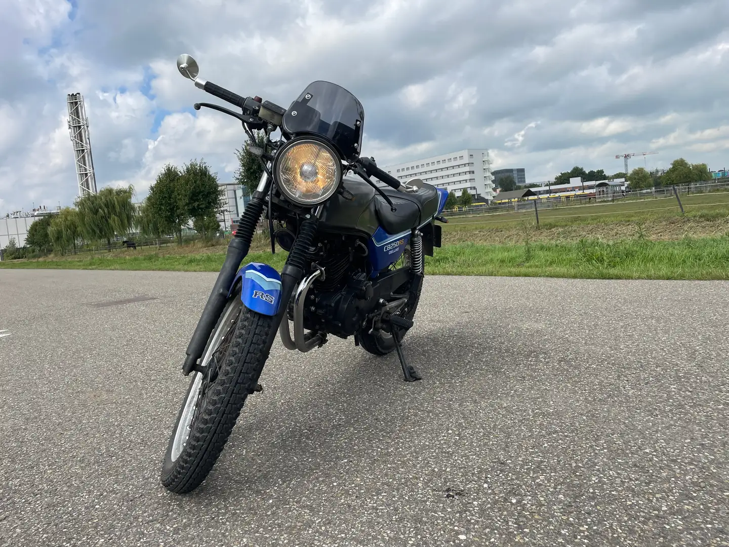 Honda CB 250 RS Deluxe Blauw - 2
