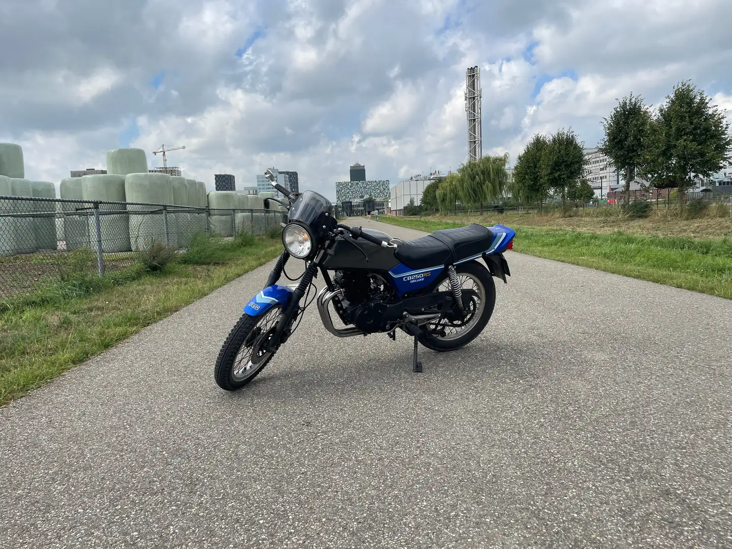 Honda CB 250 RS Deluxe Blauw - 1