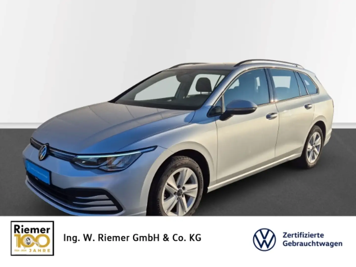 Volkswagen Golf Variant VIII 2,0 TDi PDC Tempomat heizb. Lenkrad Silber - 1