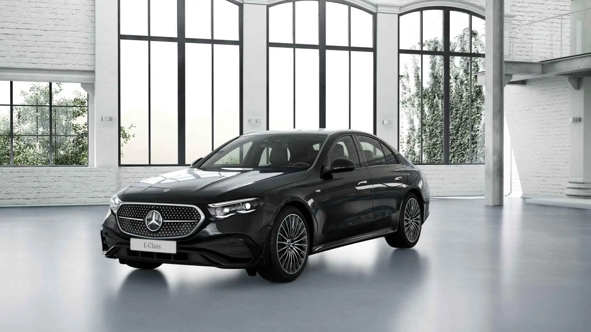 Mercedes-Benz E 300 Limousine e Sport Edition Zwart - 1