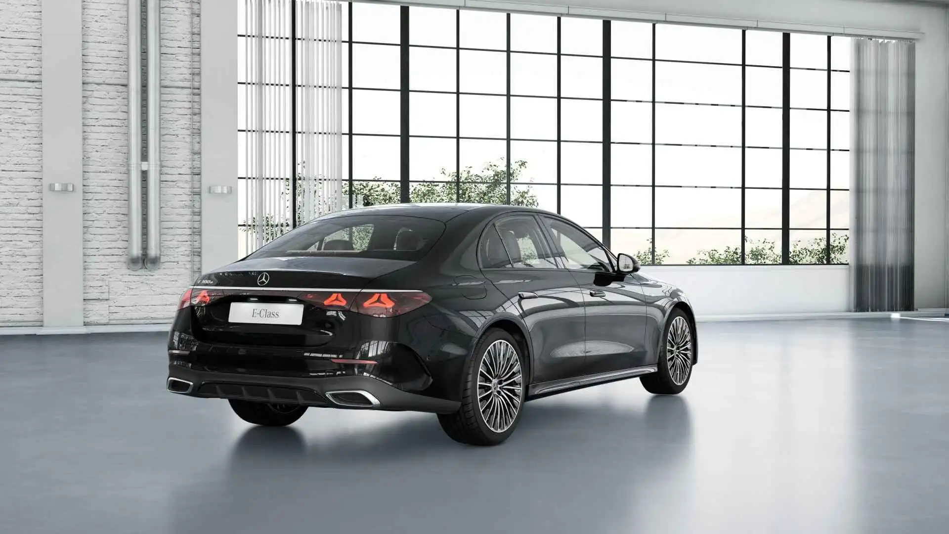 Mercedes-Benz E 300 Limousine e Sport Edition Zwart - 2
