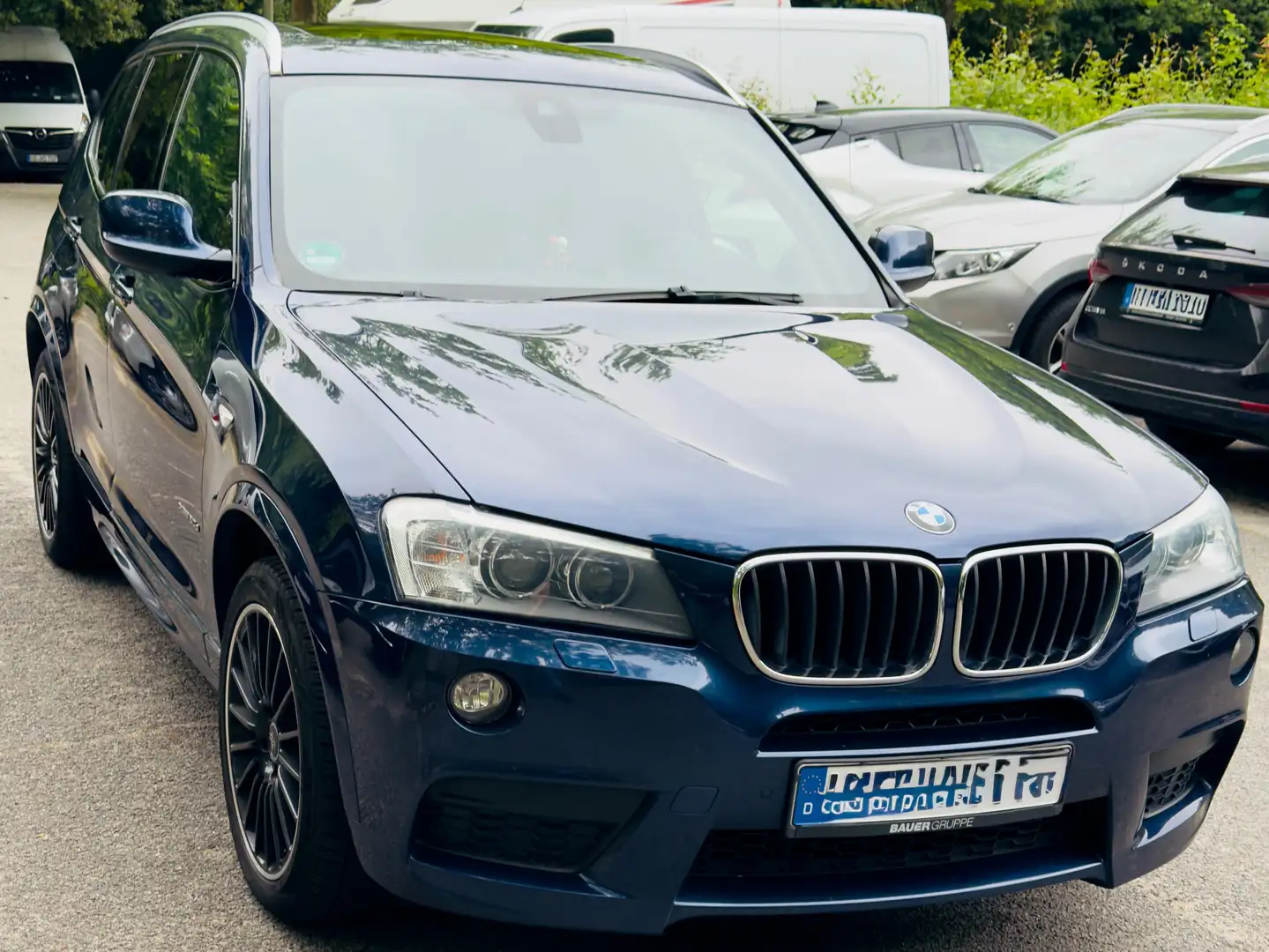 BMW X3 xDrive20d Blau - 1