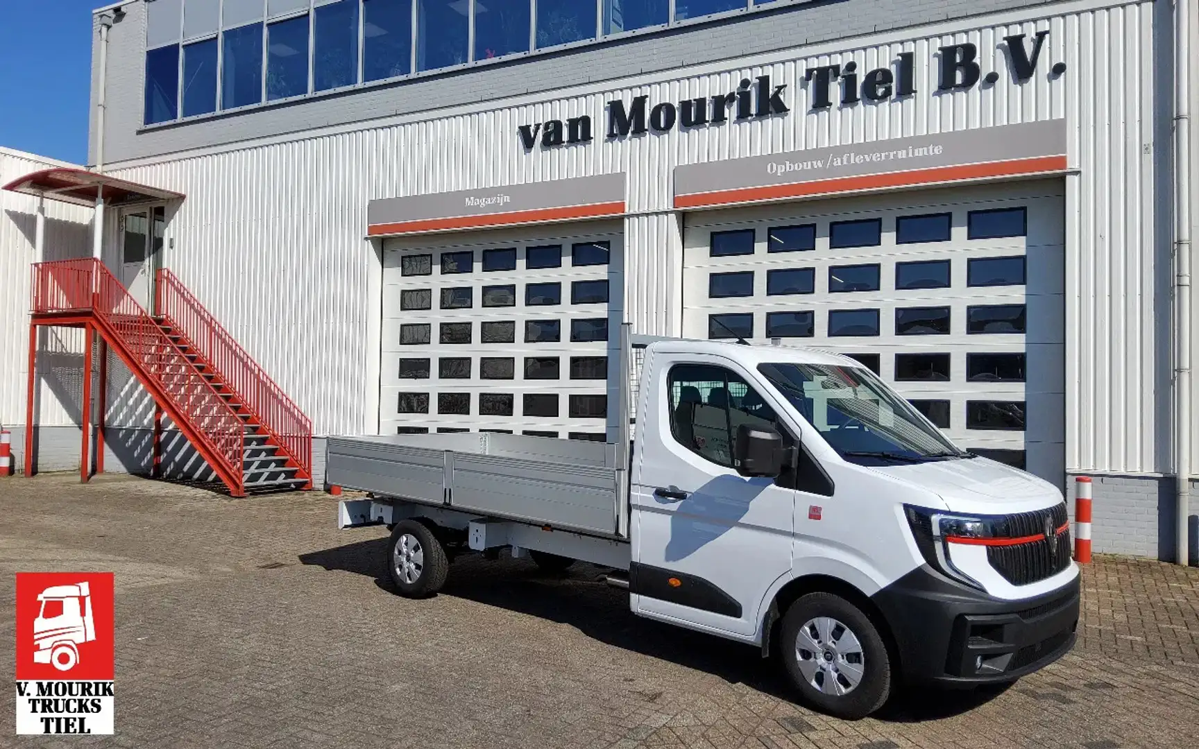 Renault E-TECH 87 KW FWD EL - INFRA OPEN LAADBAK 4.40 METE Weiß - 1