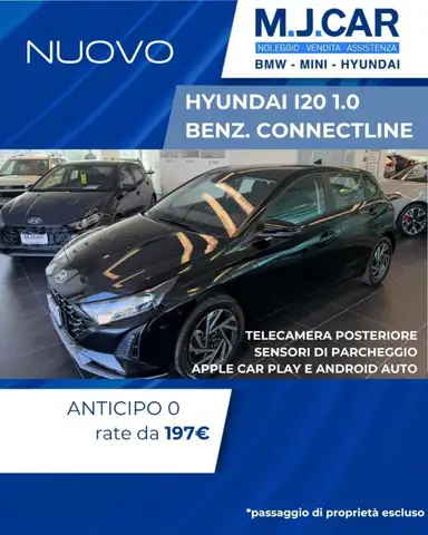Hyundai i20 1.0 T-GDI ConnectlineNera