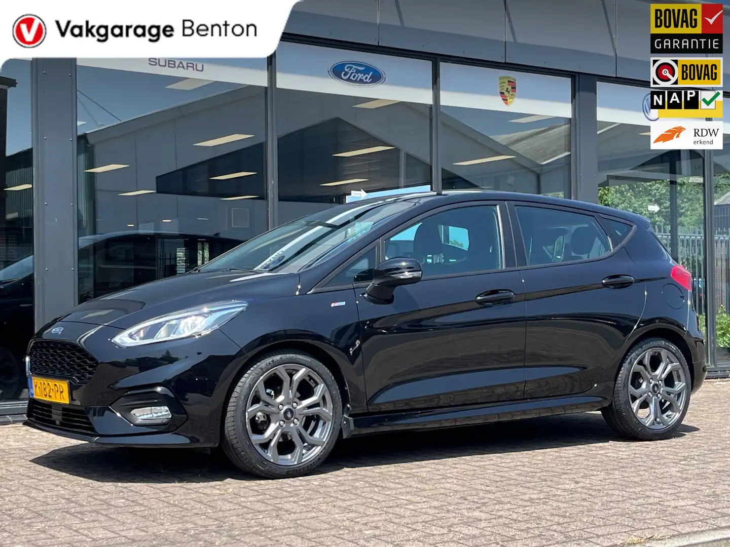 Ford Fiesta 1.0 EcoBoost 95pk ST-Line | Apple CarPlay | PDC | Zwart - 1