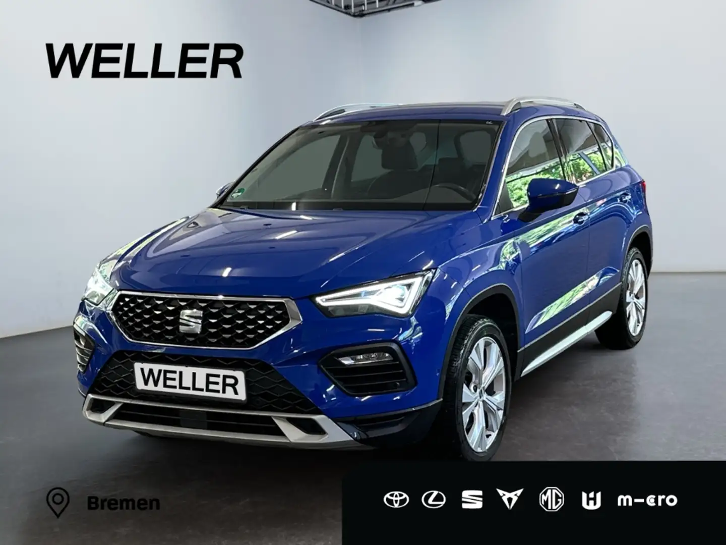 SEAT Ateca 2.0 TDI DSG Xperience *Navi*Beats*LED*CAM* Blauw - 1