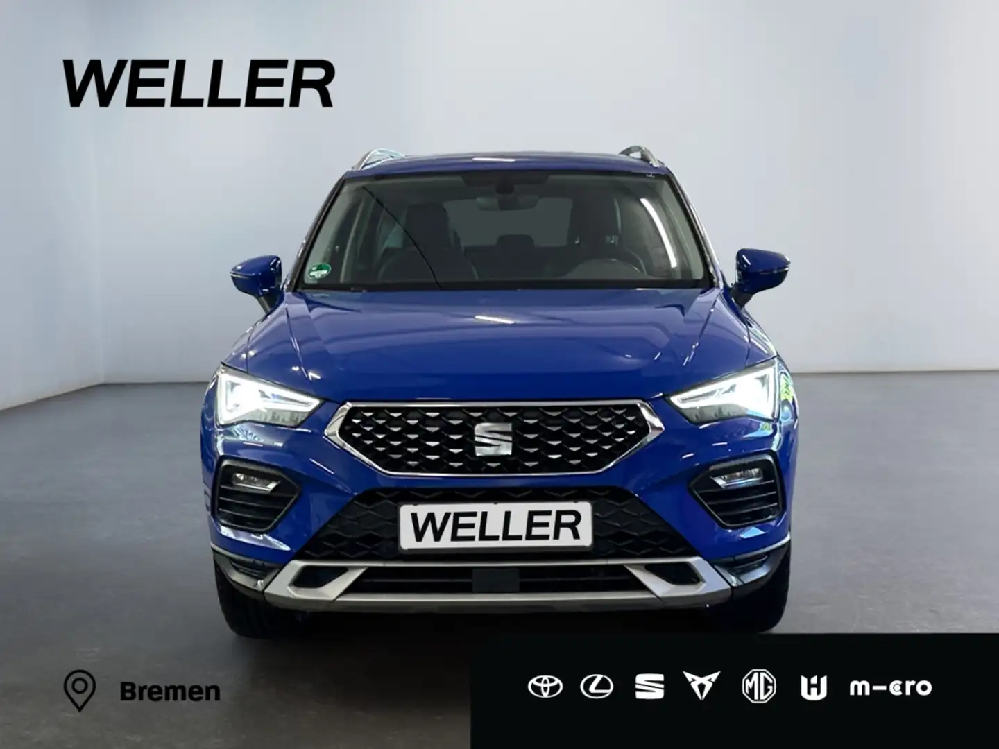 SEAT Ateca 2.0 TDI DSG Xperience *Navi*Beats*LED*CAM* Blauw - 2