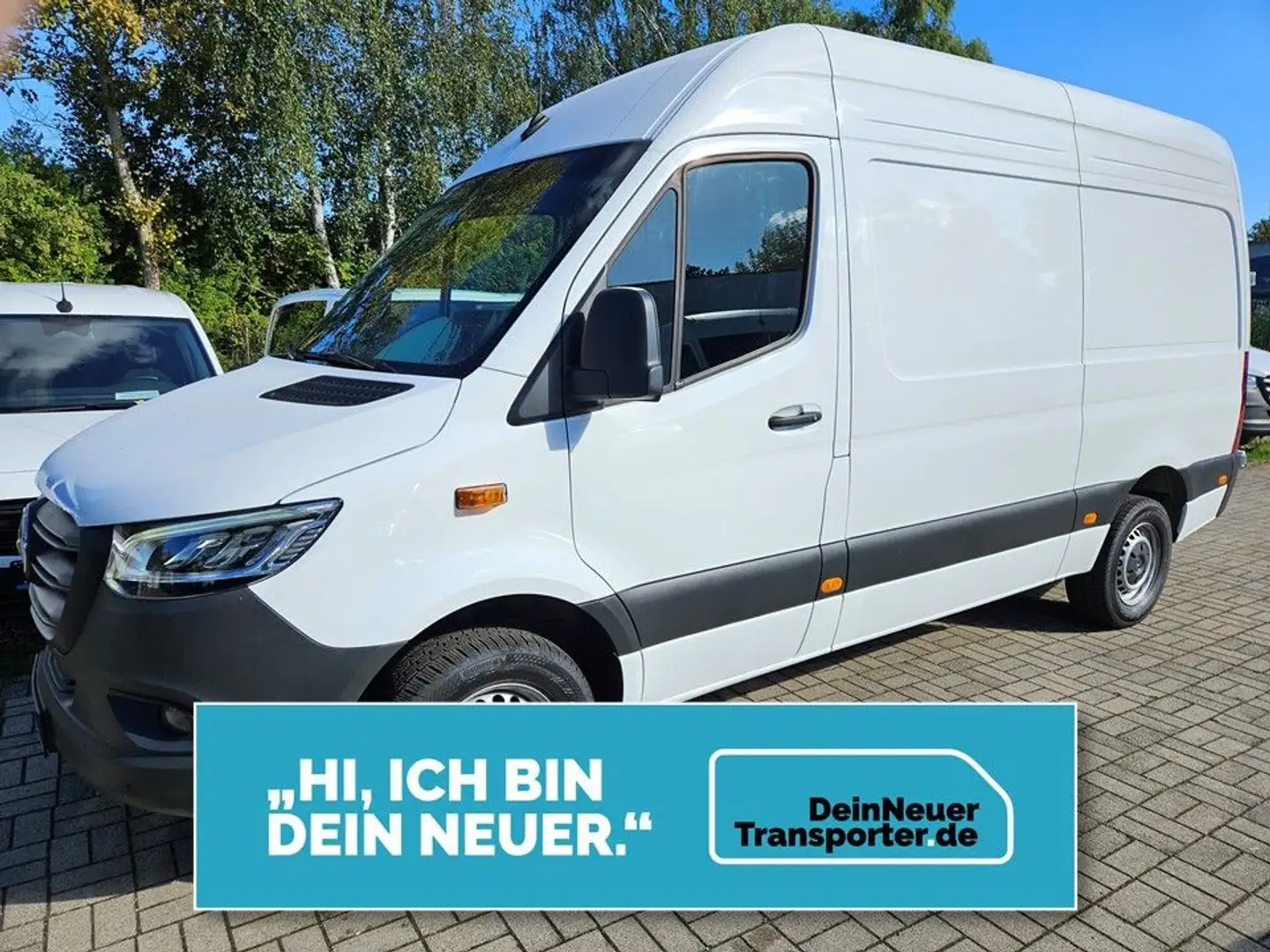 Mercedes-Benz Sprinter 317 CDI PRO FACELIFT|9G|LED|TOP ZUSTAND Weiß - 1