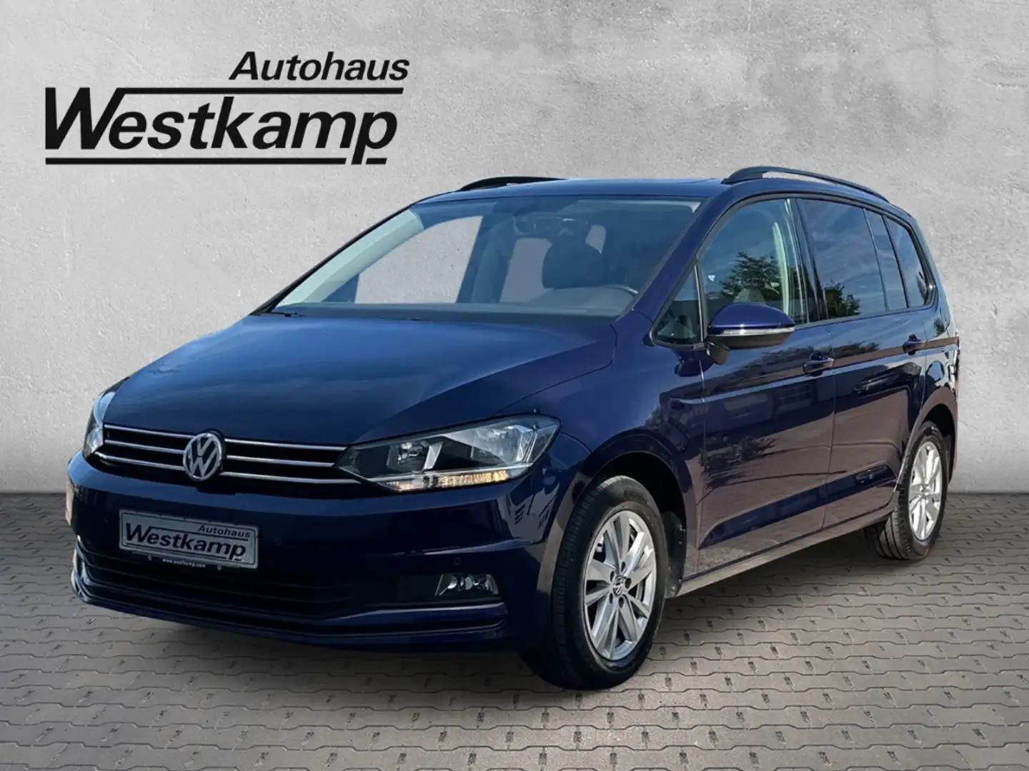 Volkswagen Touran Comfortline 1.5 TSI DSG Panoramadach Abstandstempo Albastru - 1