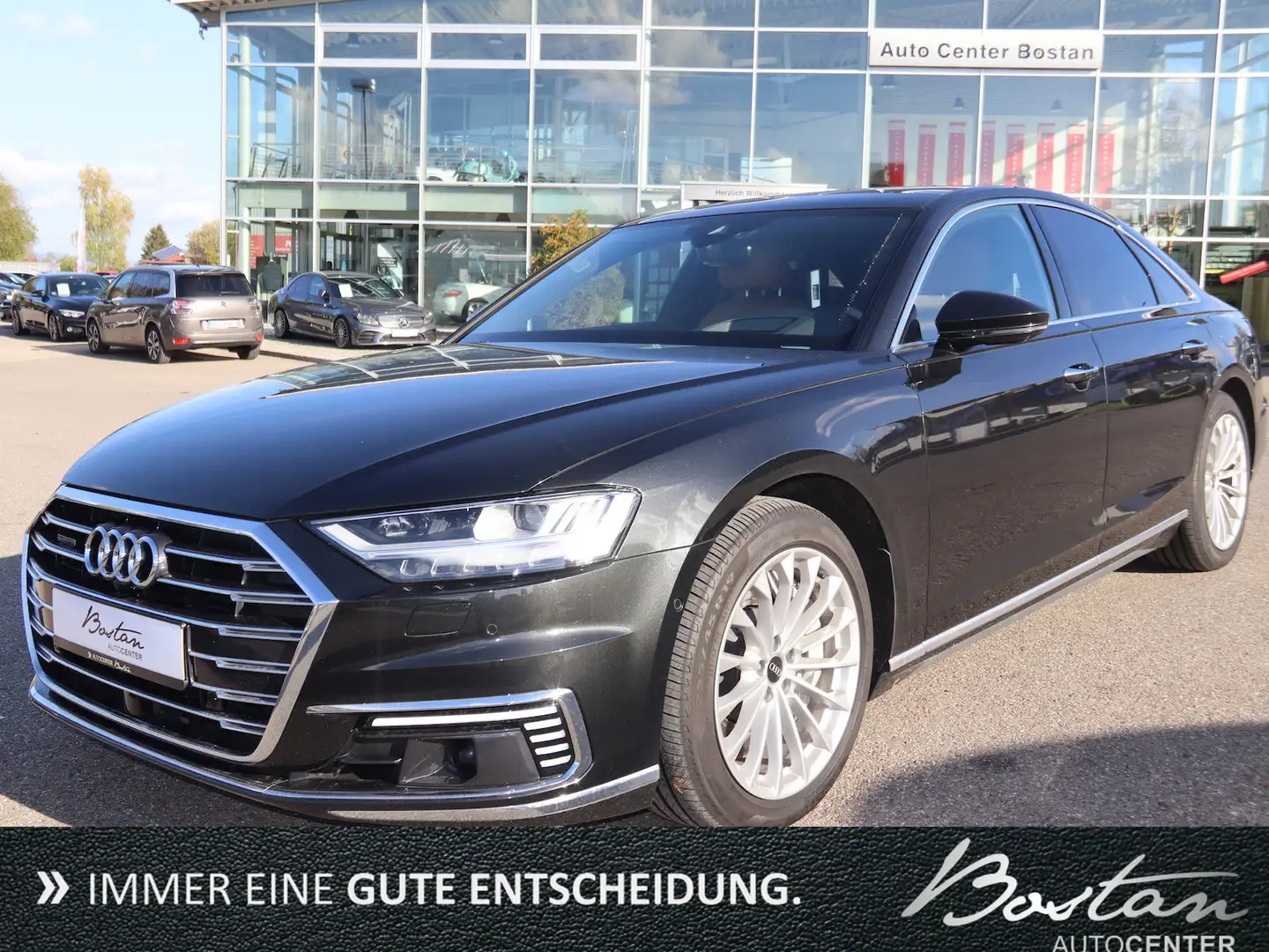 Audi A8 60 TFSI e/LEDER-PAKET/PANO/MATRIX/MASSAGE Schwarz - 1