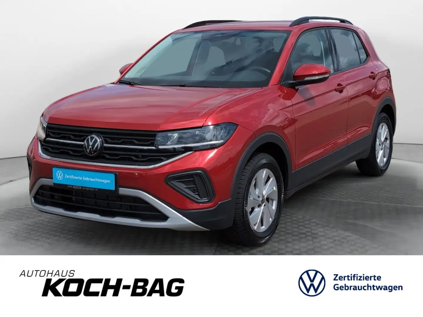 Volkswagen T-Cross 1.0TSI Life Navi LED Rot - 1