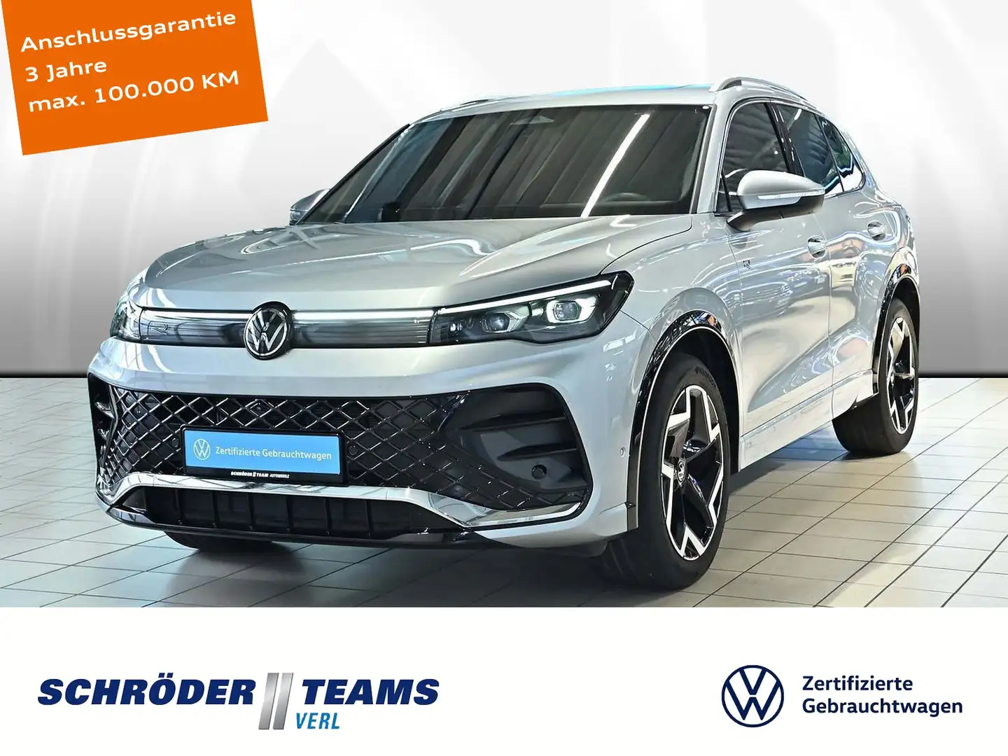 Volkswagen Tiguan 2.0 TDI DSG R-line Silber - 1