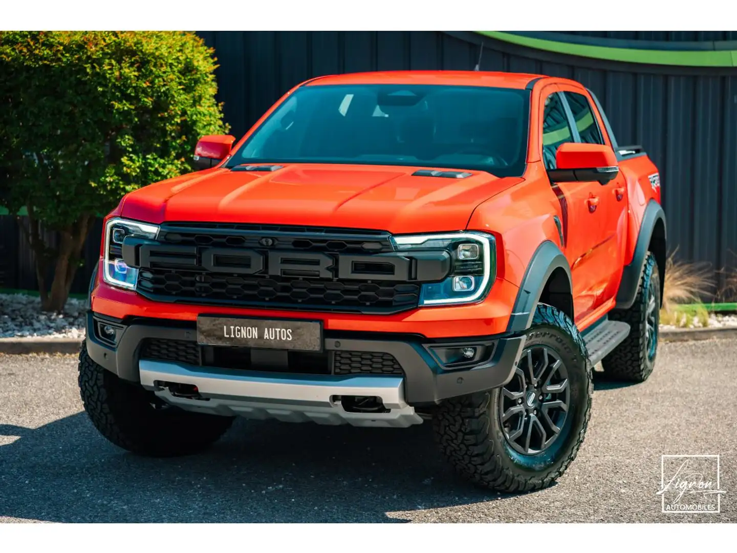 Ford Ranger Ranger 3.0 V6 EcoBoost - 292 - BVA S\u0026S e-AWD  2022 CABINE DOUBLE Raptor Orange - 1