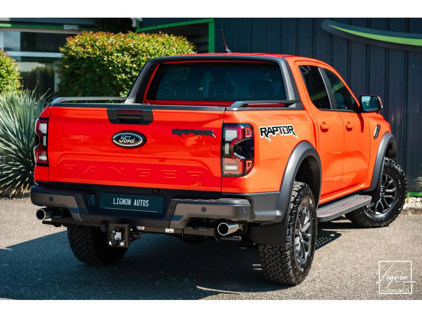 Ford Ranger Ranger 3.0 V6 EcoBoost - 292 - BVA S\u0026S e-AWD  2022 CABINE DOUBLE Raptor Orange - 2