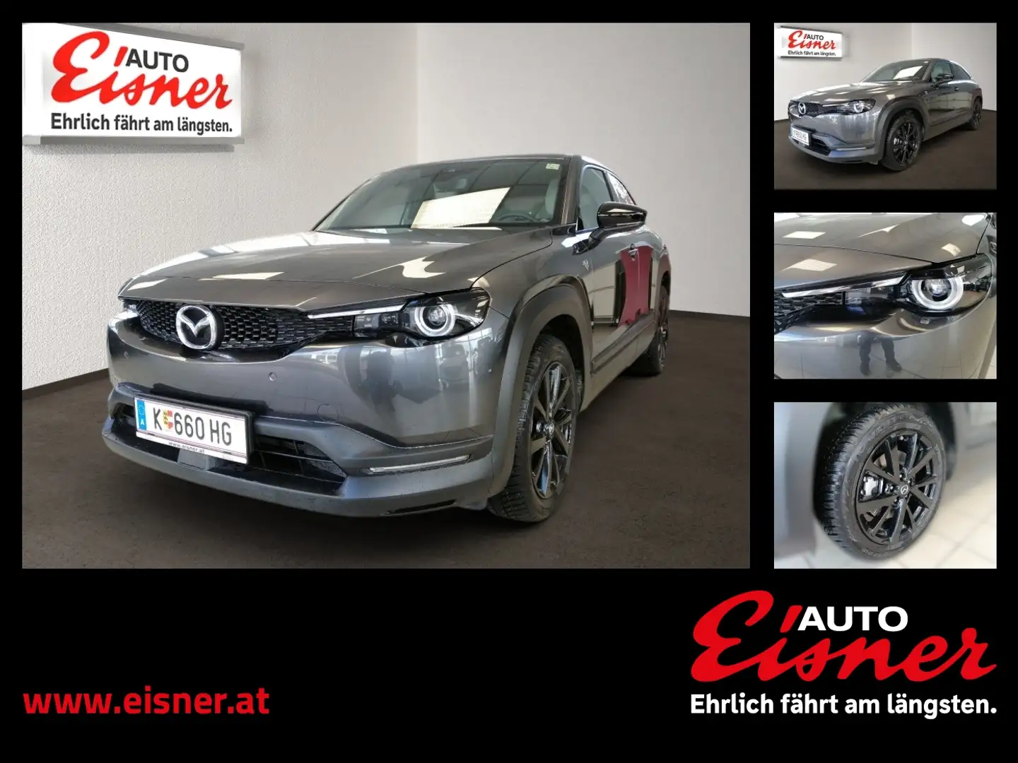 Mazda MX-30 R-EV MAKOTO MOD. CONF. Leasing € 31.980,- Grau - 1
