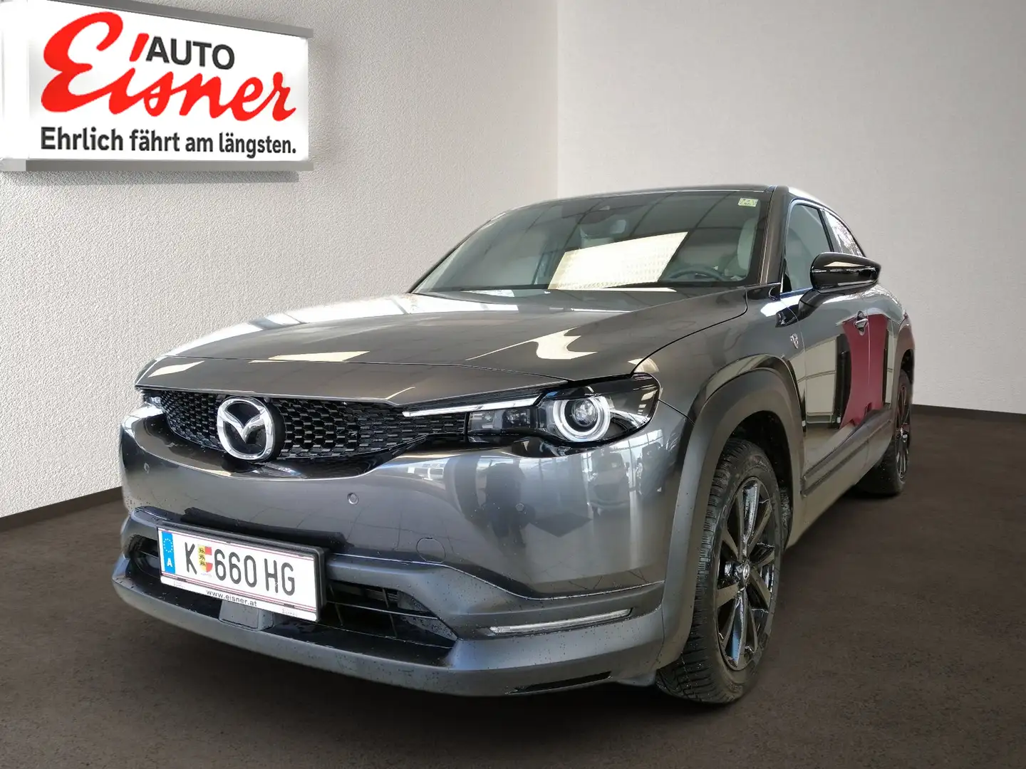 Mazda MX-30 R-EV MAKOTO MOD. CONF. Leasing € 31.980,- Grau - 2