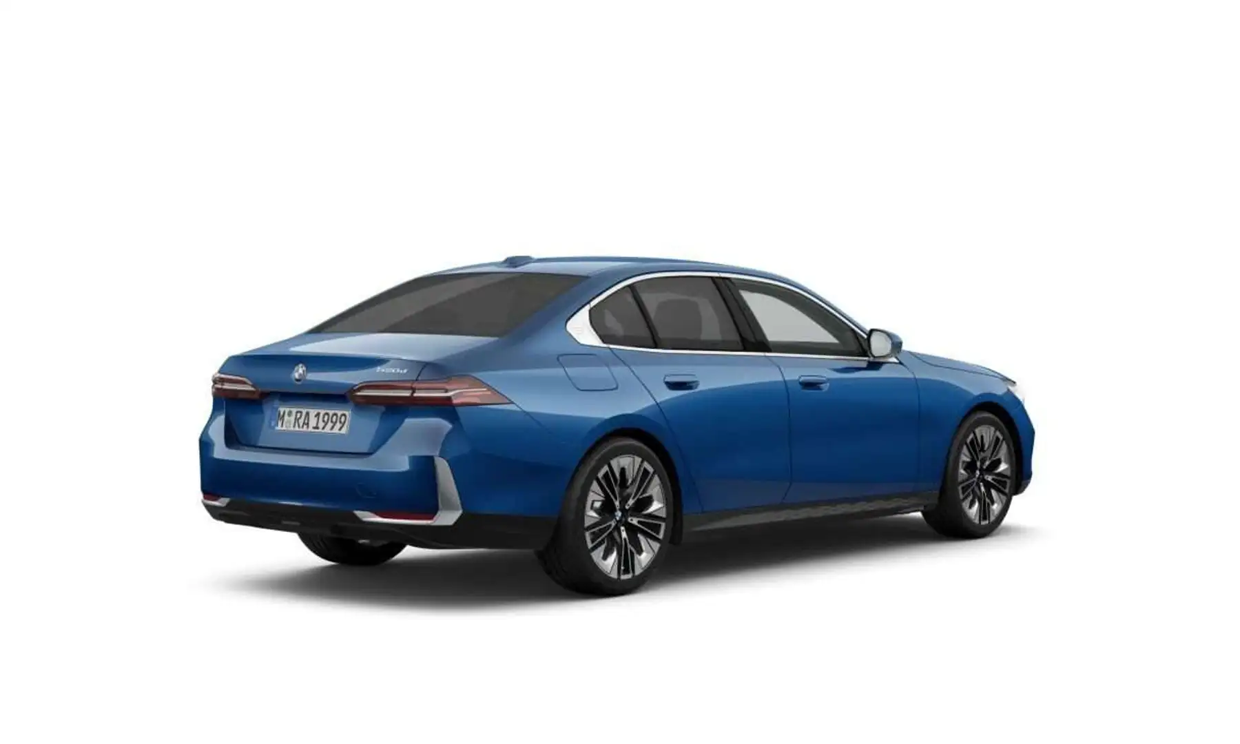 BMW 520 d   M Sportpaket Blauw - 2