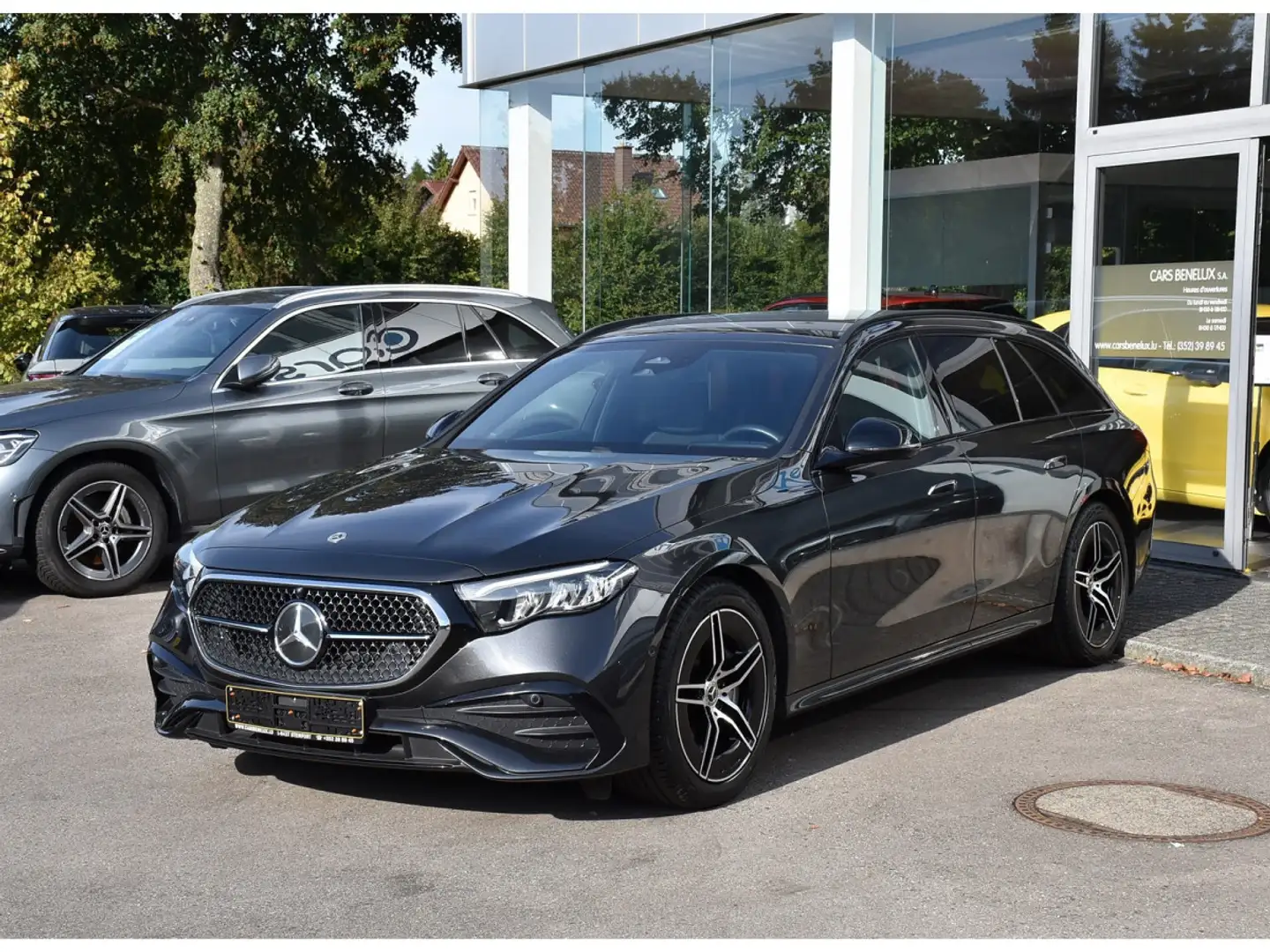 Mercedes-Benz E 220 CDI Break 4Matic AMG Line 9G DIST ATT RMQ SIDE CAM Gris - 2