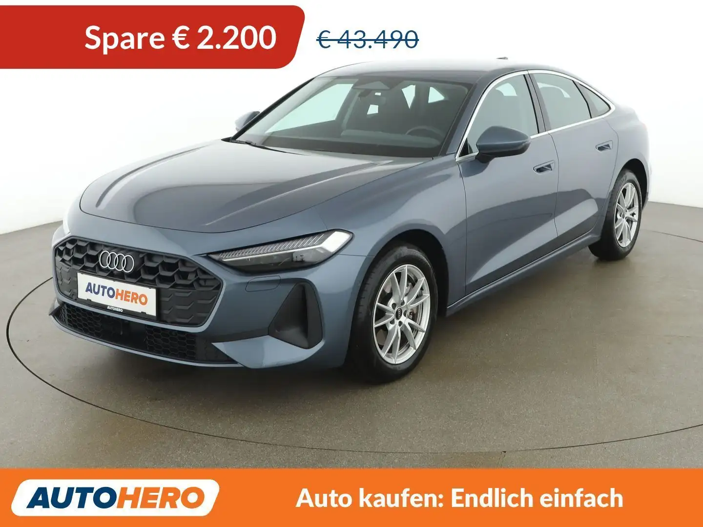 Audi A5 TFSI 110 kW Aut. *NAVI*LED*ACC*SPUR*CAM* Blau - 1