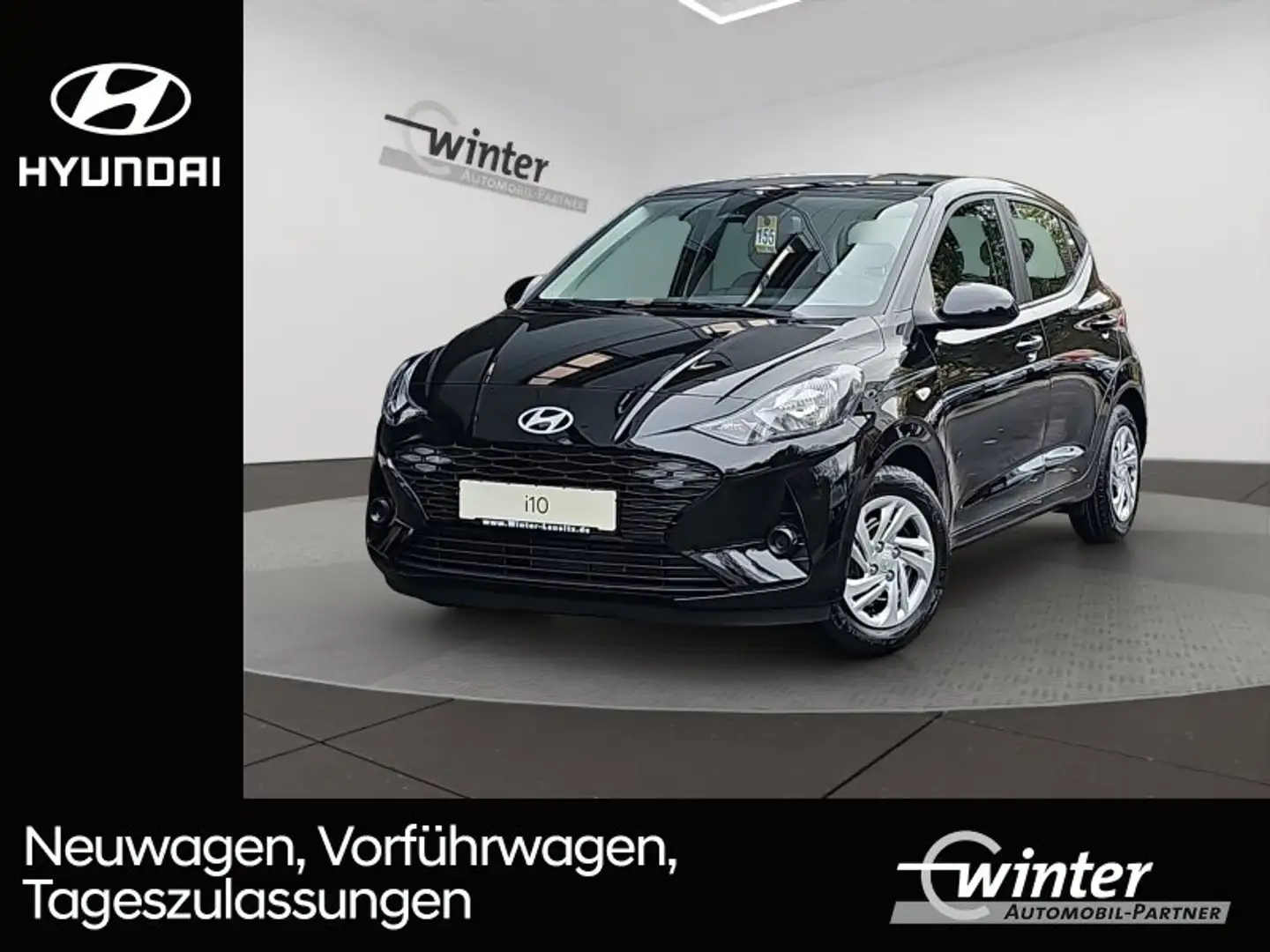 Hyundai i10 1.0 MJ25 SELECT NAVI/PDC/DAB Schwarz - 1