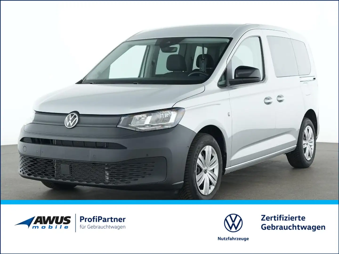 Volkswagen Caddy Kombi 1.5TSI 85kW SG6 SHZ NAVI AHK ACC Silber - 1
