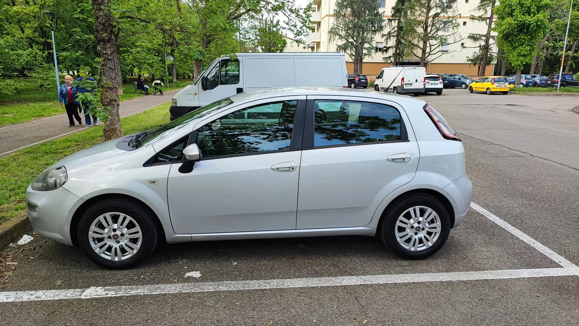 Fiat Punto Evo 5p 1.4 Dynamic easypower Gpl 77cv Argento - 1