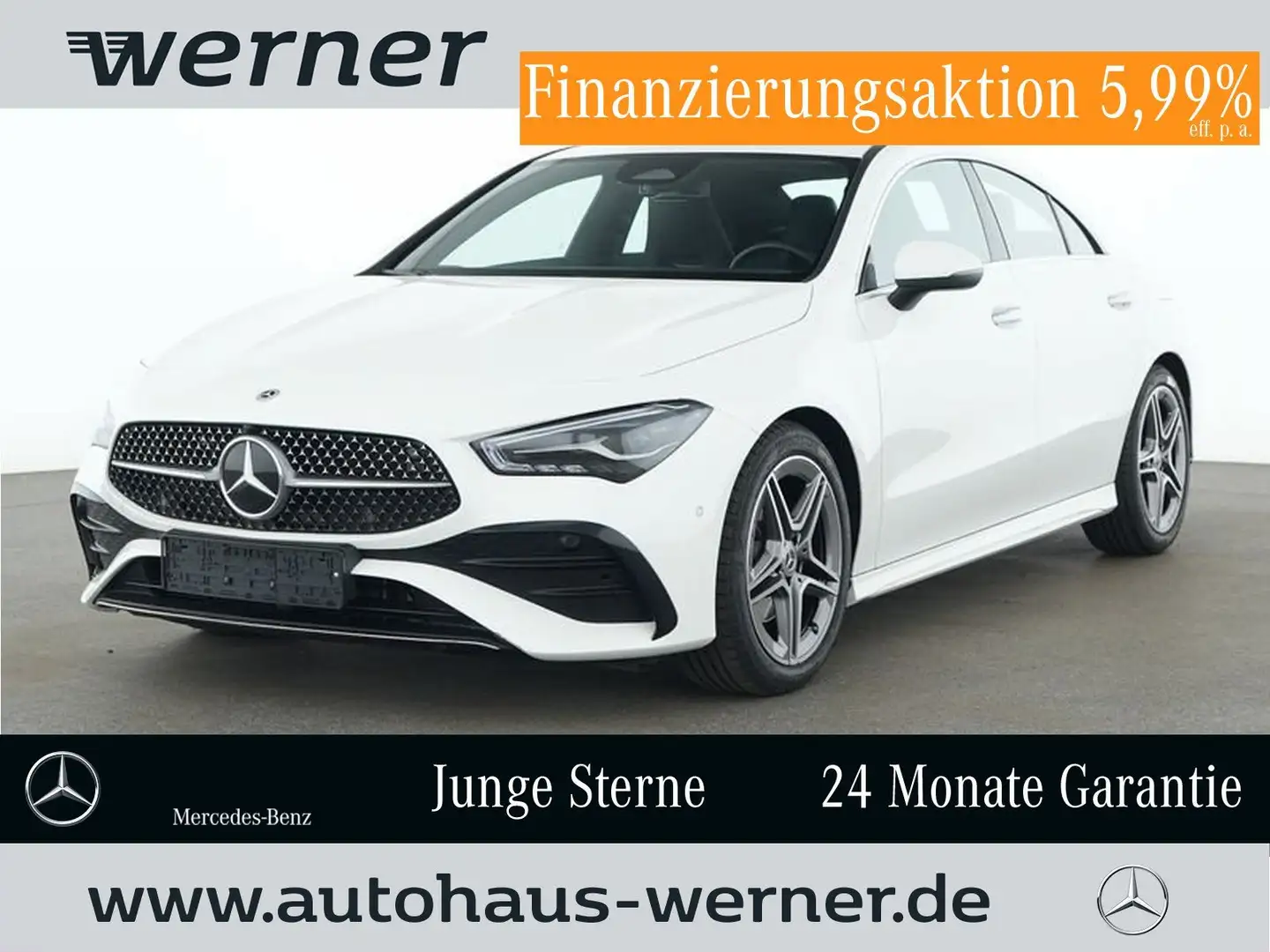 Mercedes-Benz CLA 180 AMG-ADVANCED+ HANDSFREE AMBIENTE 18"AMG Weiß - 1