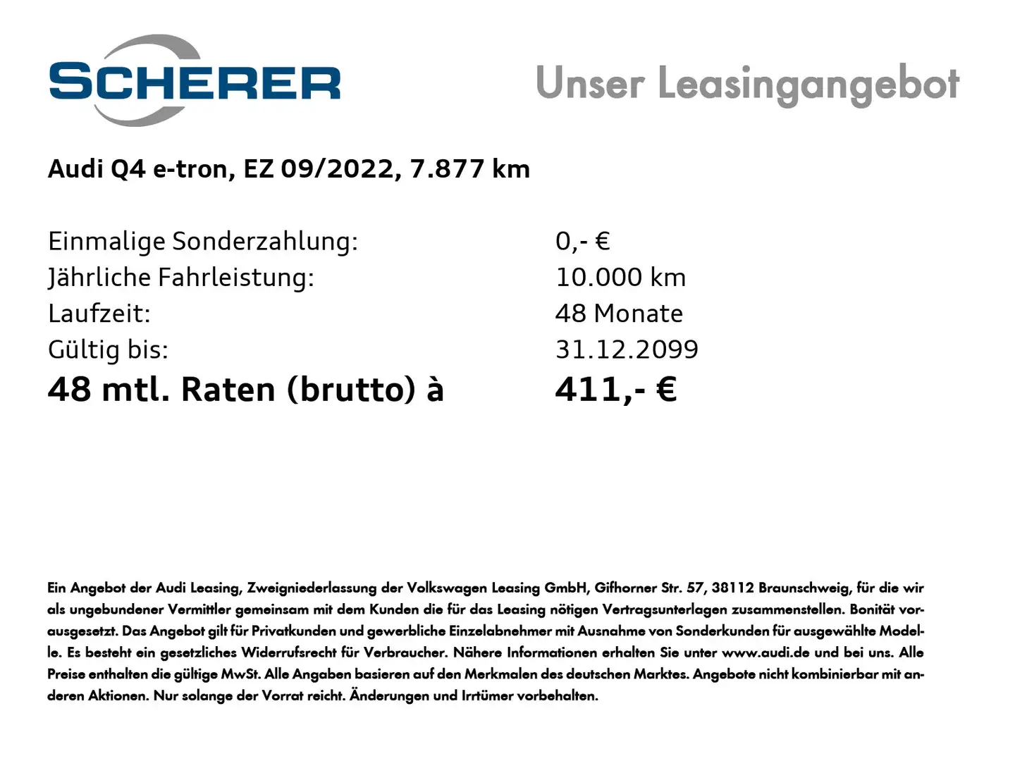 Audi Q4 e-tron 35 e-tron 125 kW Grau - 2