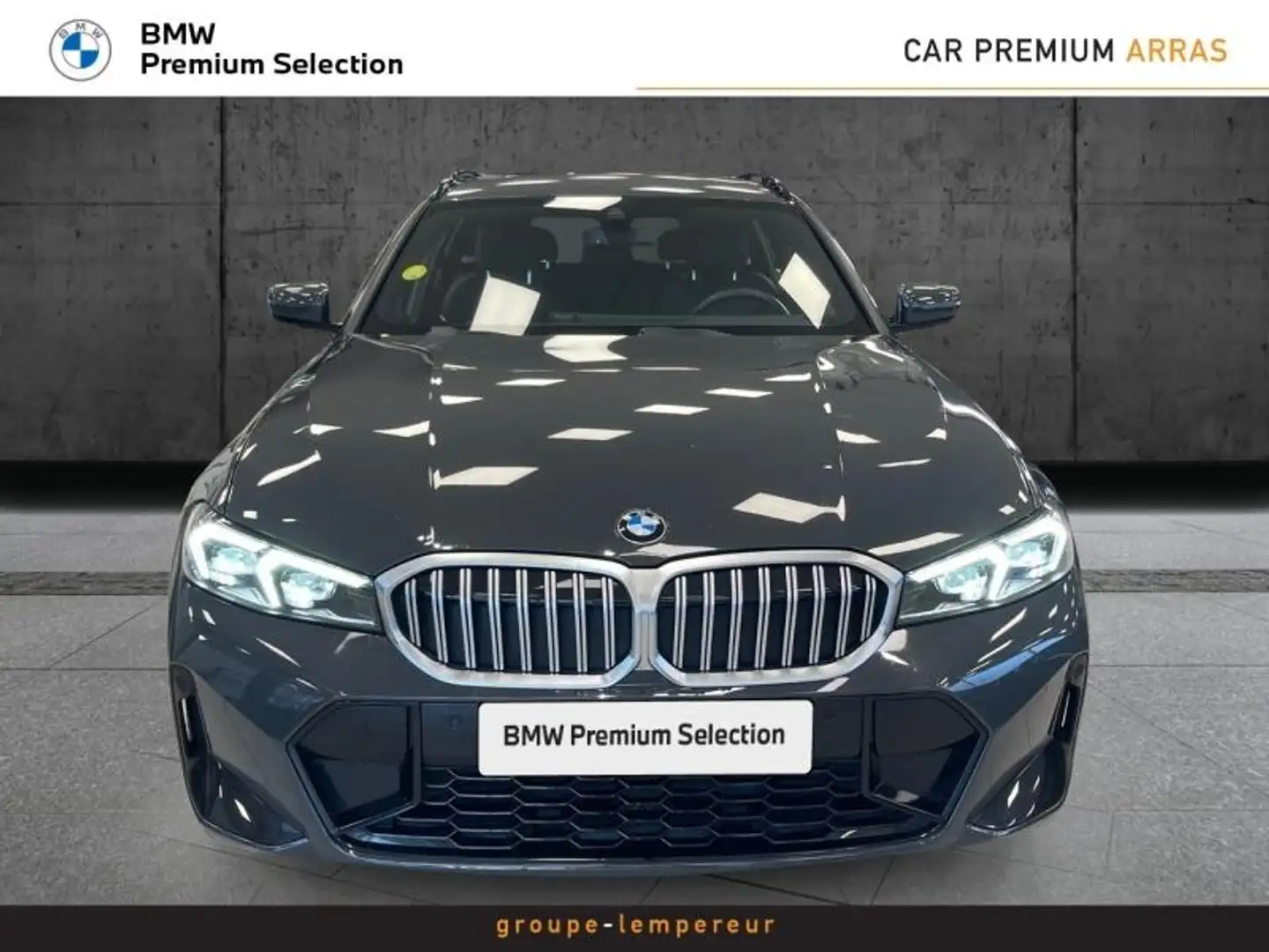 BMW 320 320dA xDrive 190ch M Sport Gris - 2