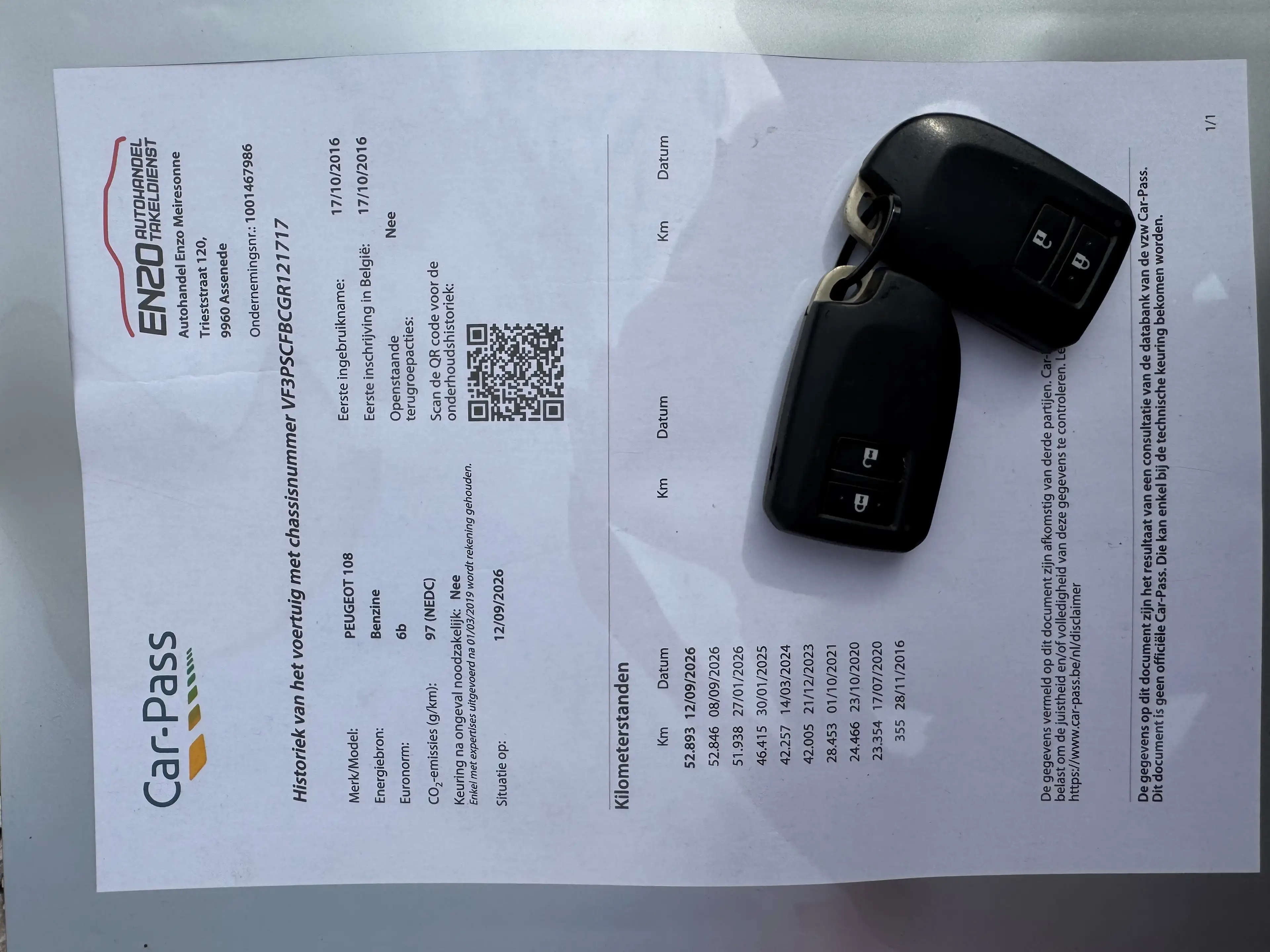 Peugeot 108 108 1.0 VTi Top! Allure ETG — photo 12