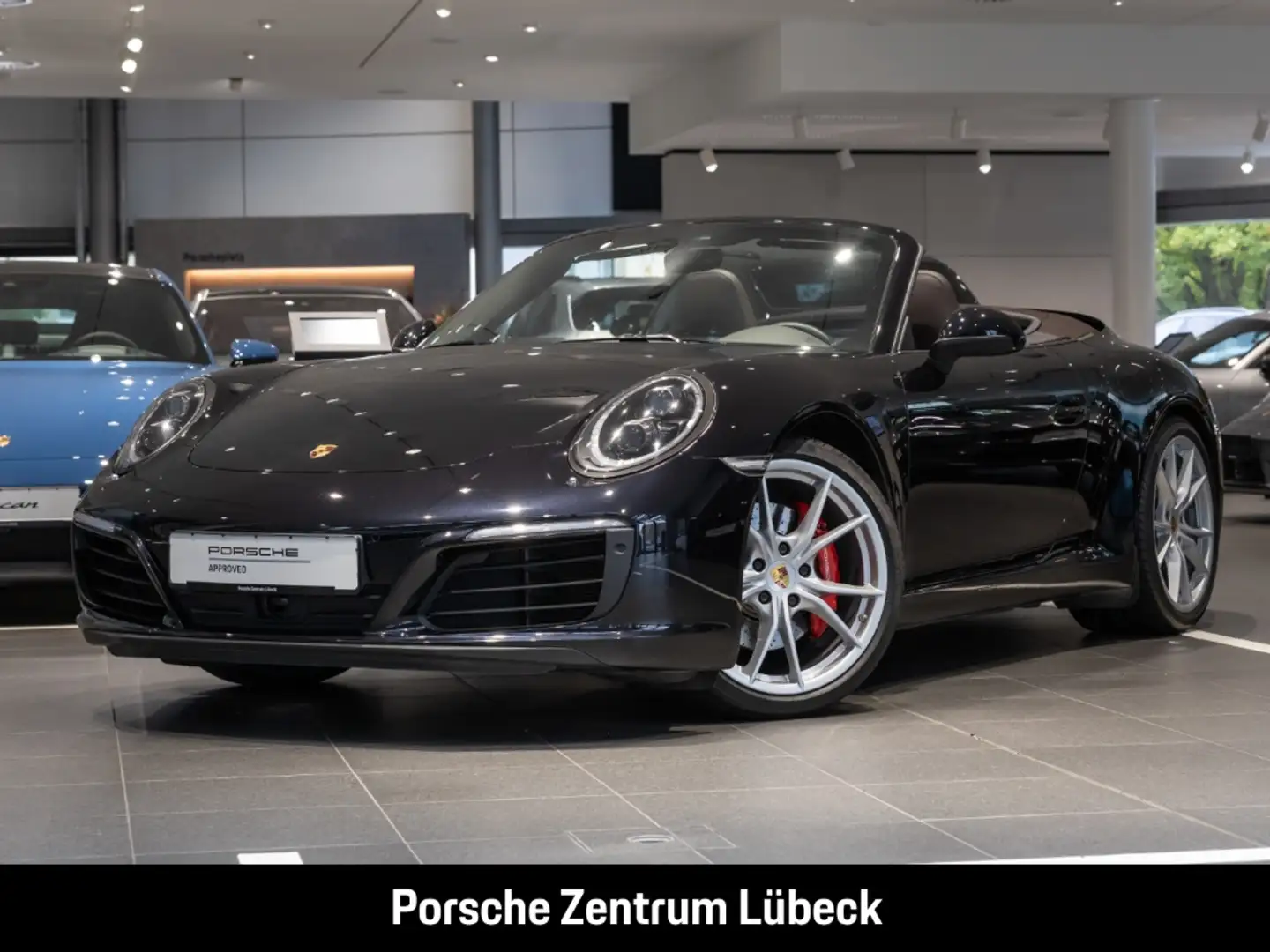 Porsche 991 911 Carrera S Cabrio Naturleder Sportabgas Noir - 1