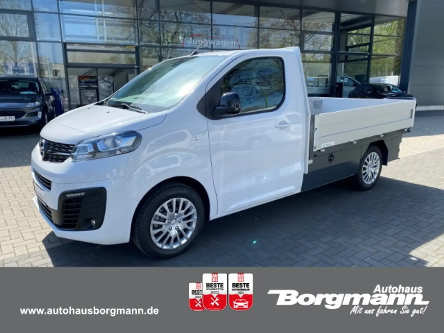 Opel Vivaro L2 Pritsche Leiterschacht Klima BT-Radio Wit - 1