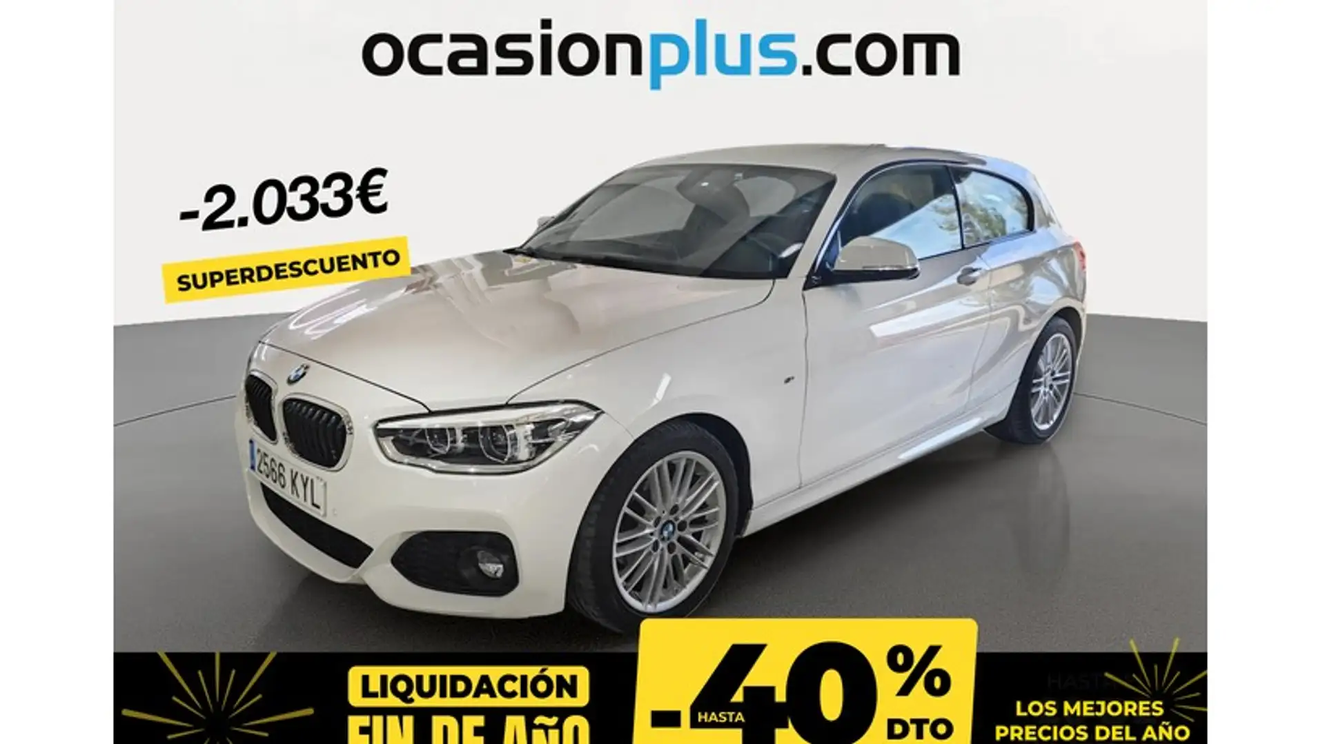 BMW 118 118iA Blanc - 1