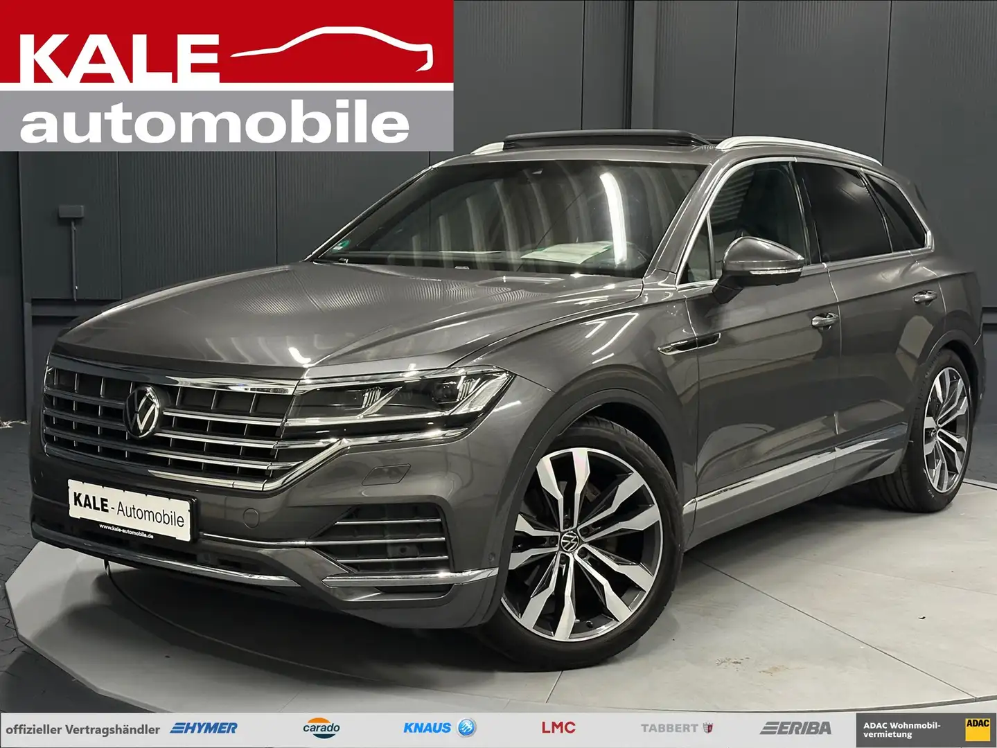 Volkswagen Touareg Elegance 4Mot.*21Zoll*PANORAMA*DYNAUDIO*KEYLESS* siva - 1