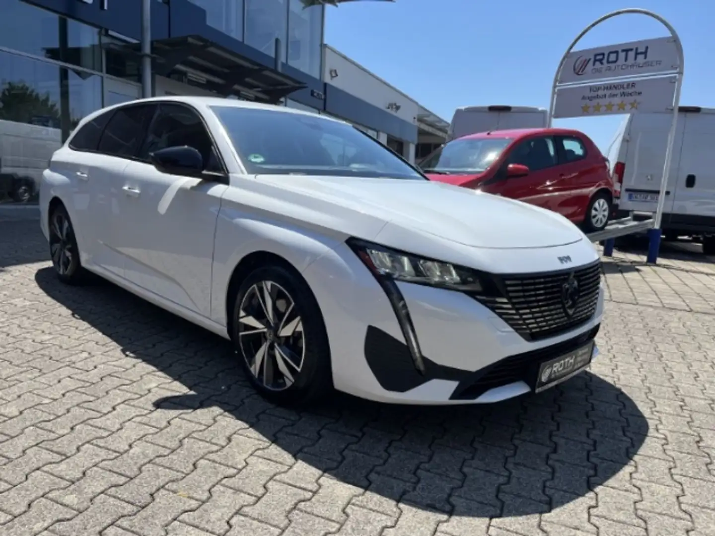 Peugeot 308 1.5 SW BlueHDi 130 EAT8 Allure Navi LED Apple CarP Blanc - 2