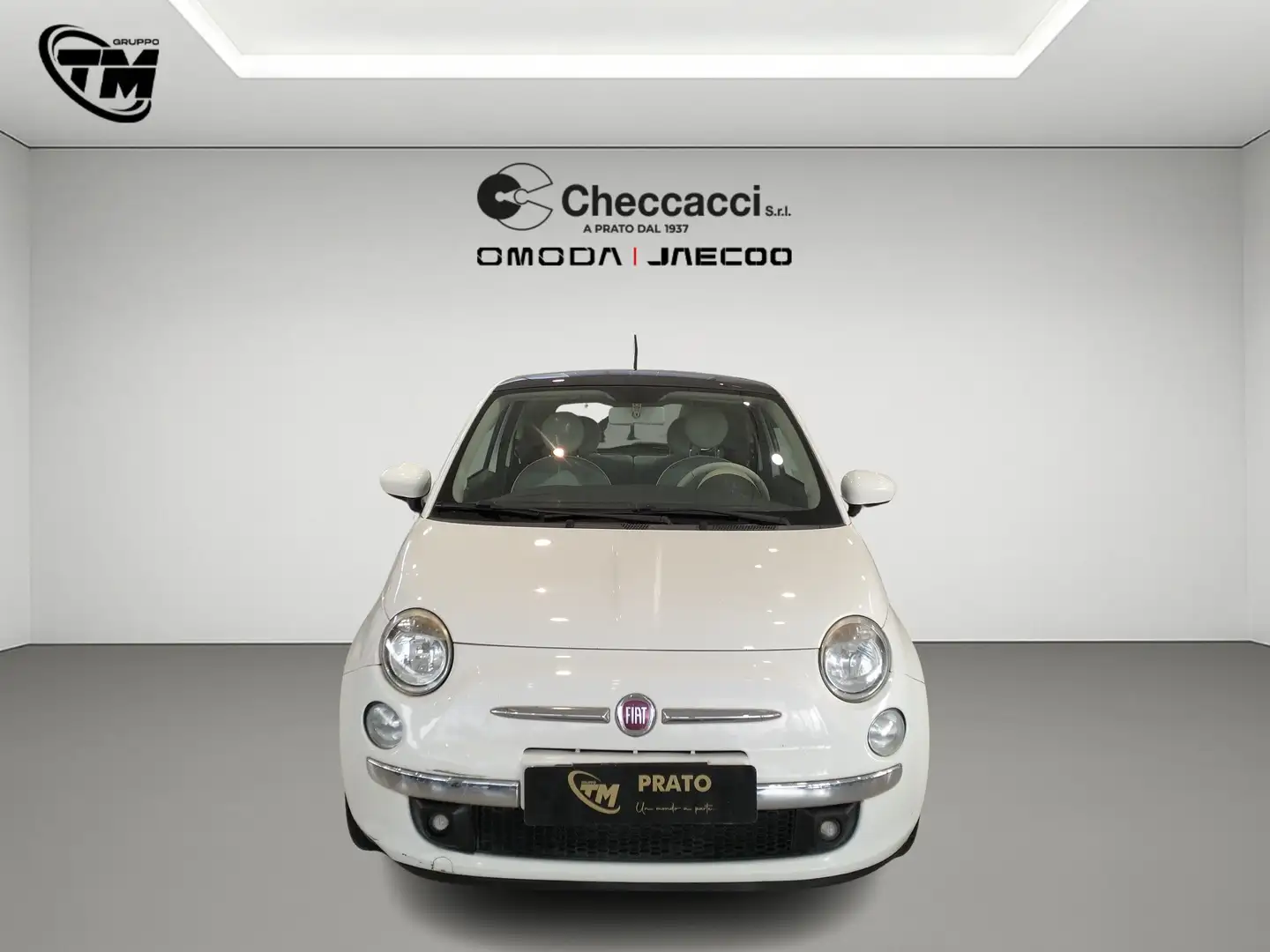 Fiat 500 1.2 Lounge 69cv *NEOPATENTATI* Weiß - 2