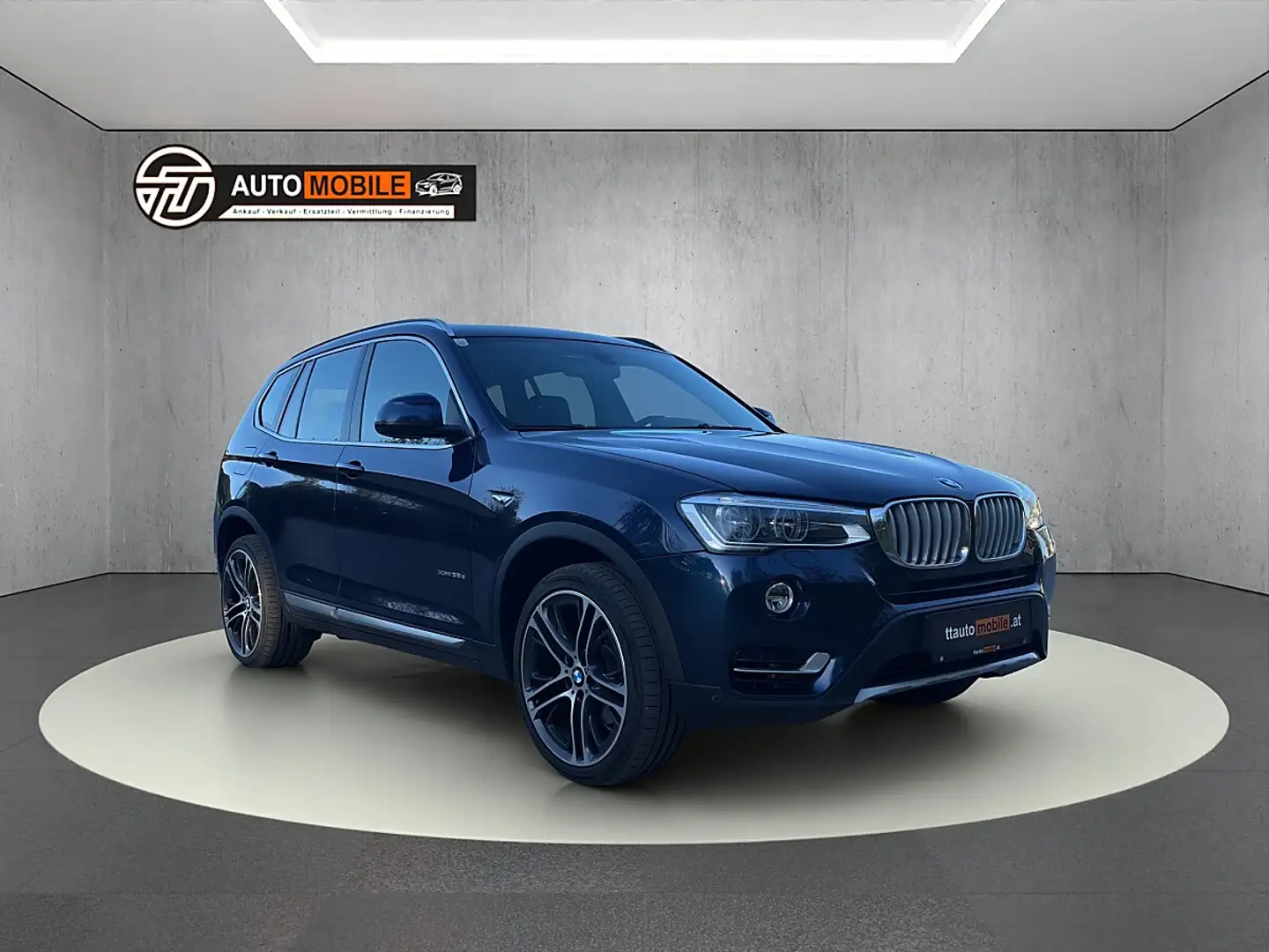 BMW X3 xDrive35d Österreich-Paket Plus Aut. Blau - 2