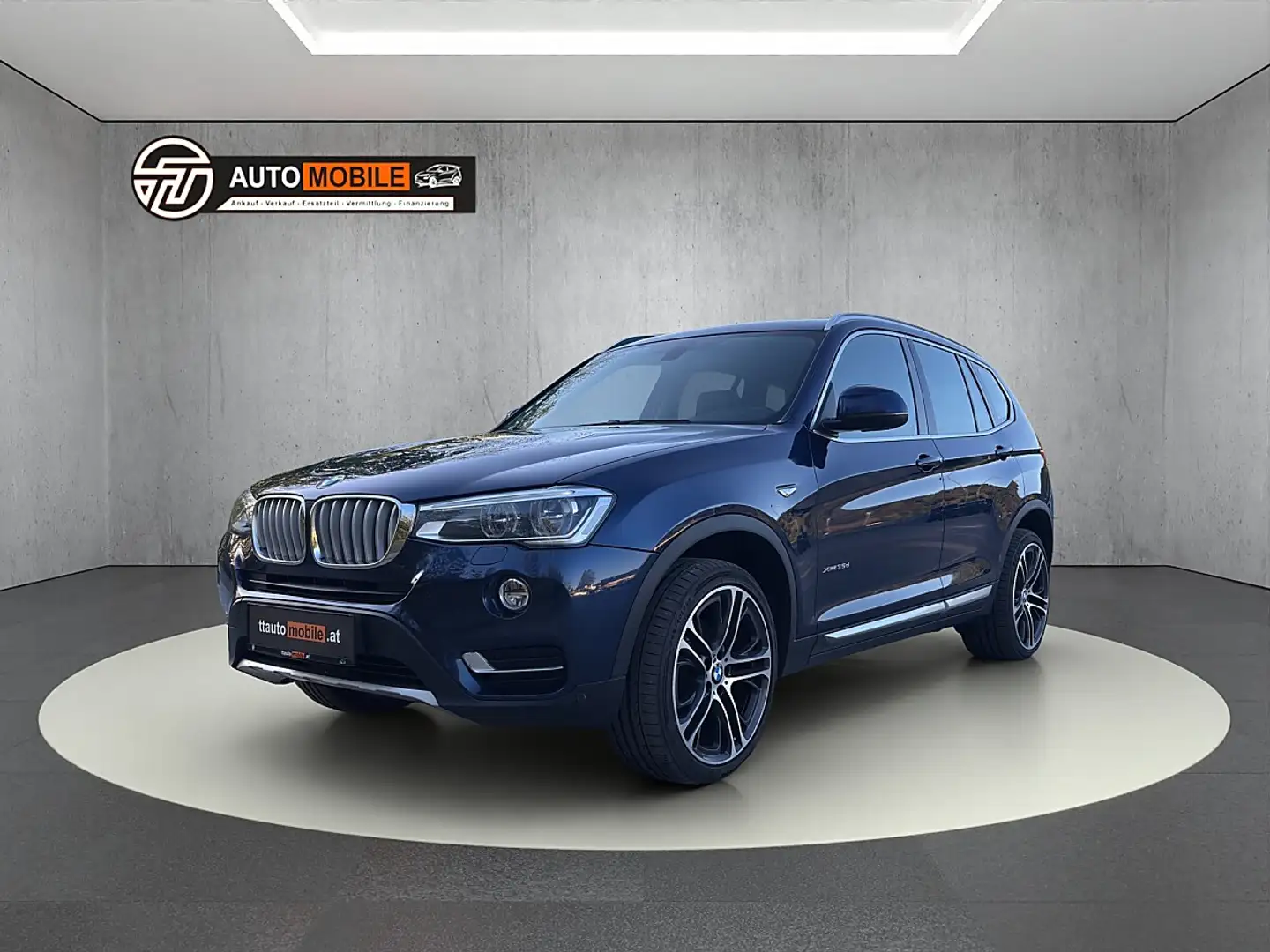 BMW X3 xDrive35d Österreich-Paket Plus Aut. Blau - 1