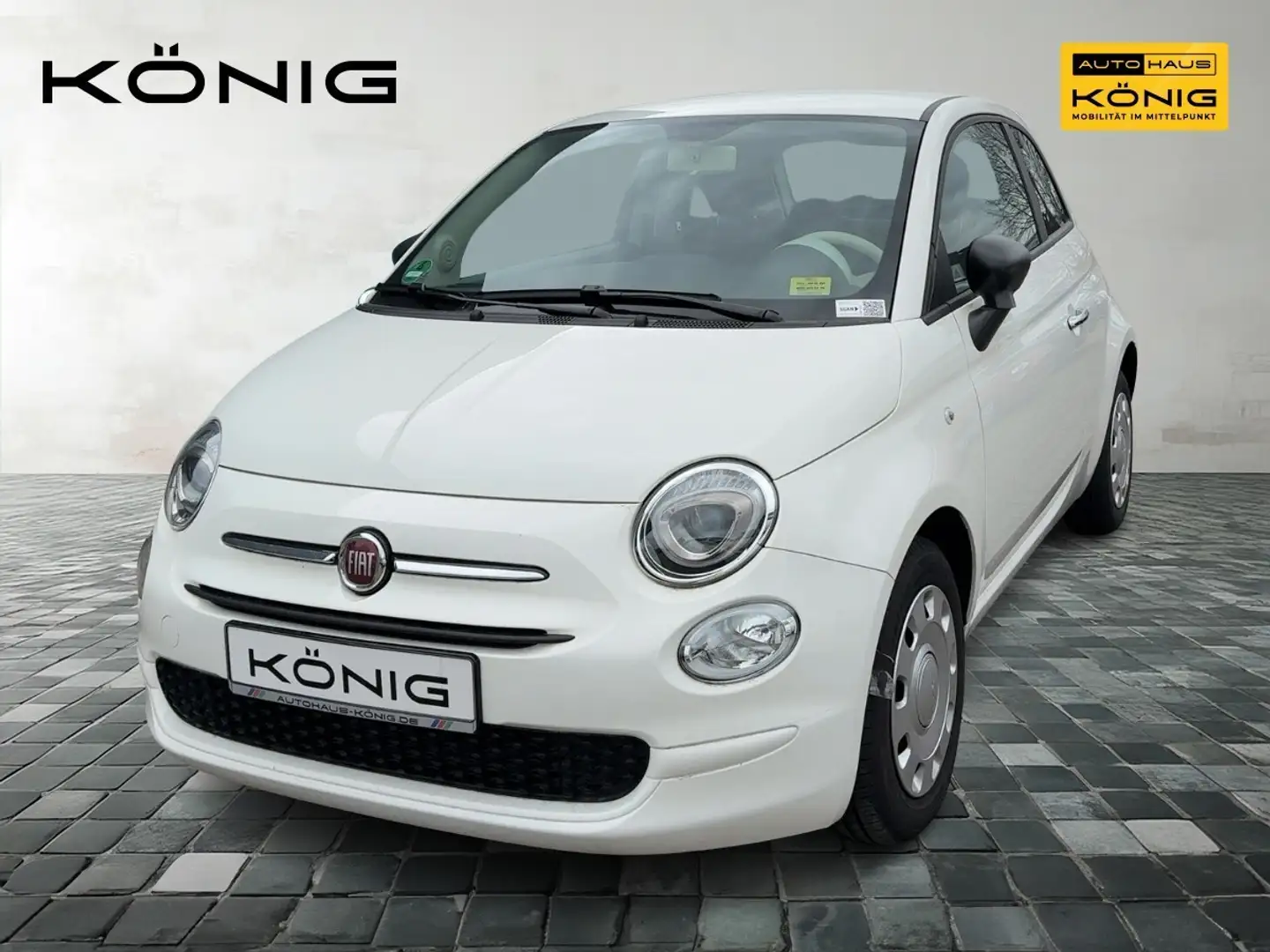 Fiat 500 MY23 1.0 GSE Klima & Sound Weiß - 1