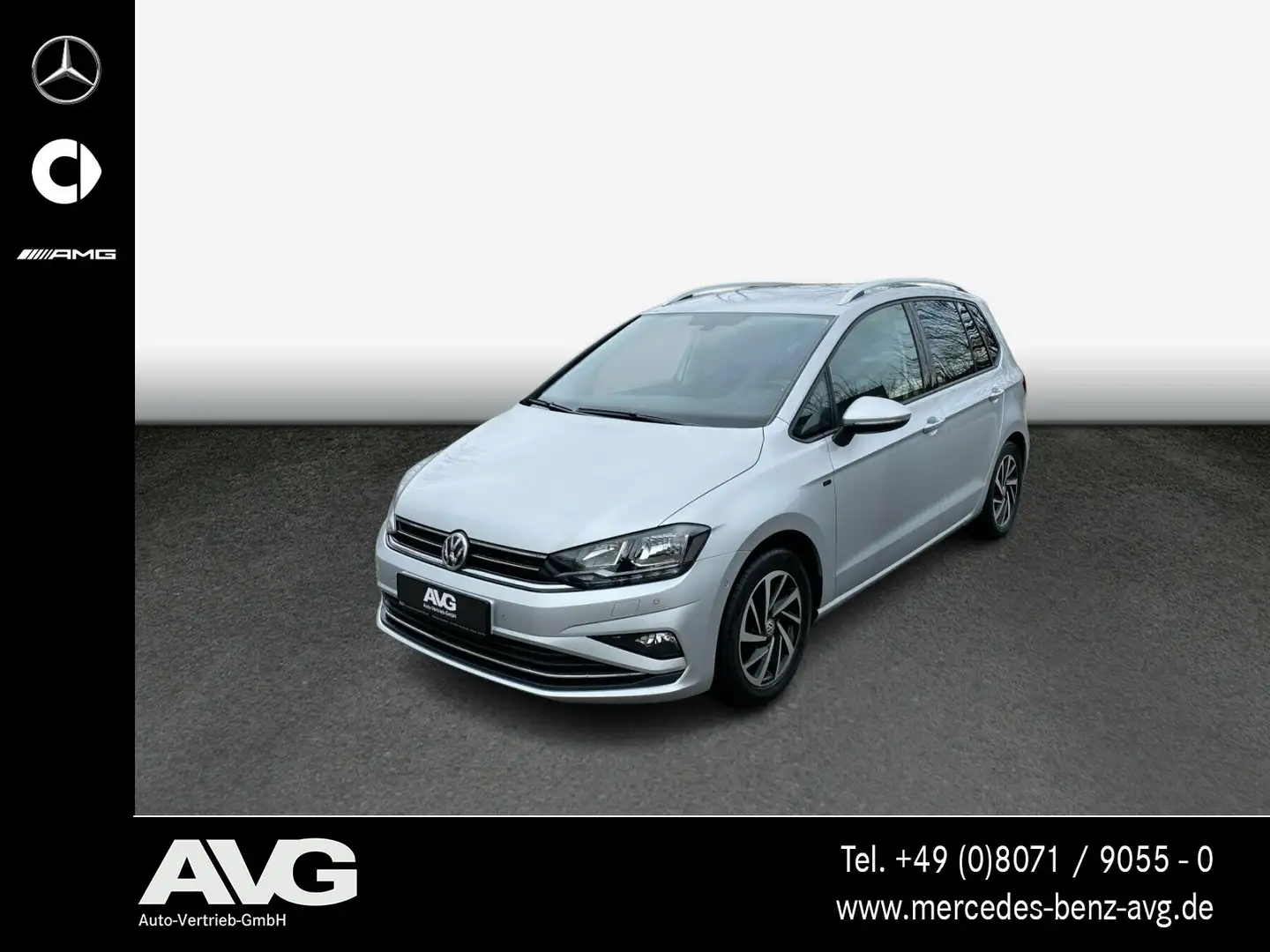 Volkswagen Golf Sportsvan Golf VII Sportsvan 1.0 TSI Join Navi DSG ACC SHZ Zilver - 1