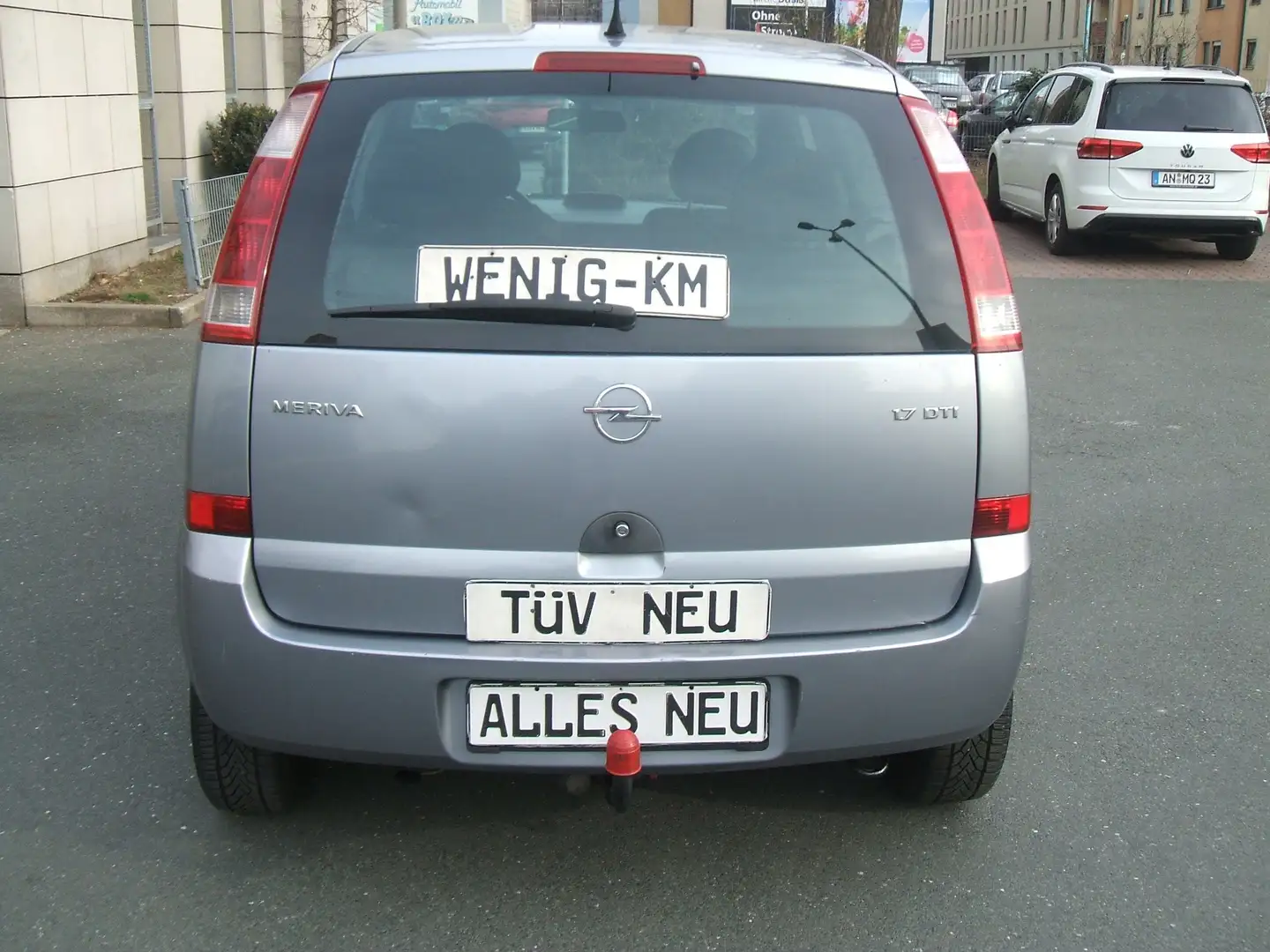 Opel Meriva 1,7 cdi *Wenig Km*A.H.K*auf wunschTÜV-ALLES-NEU Grau - 1
